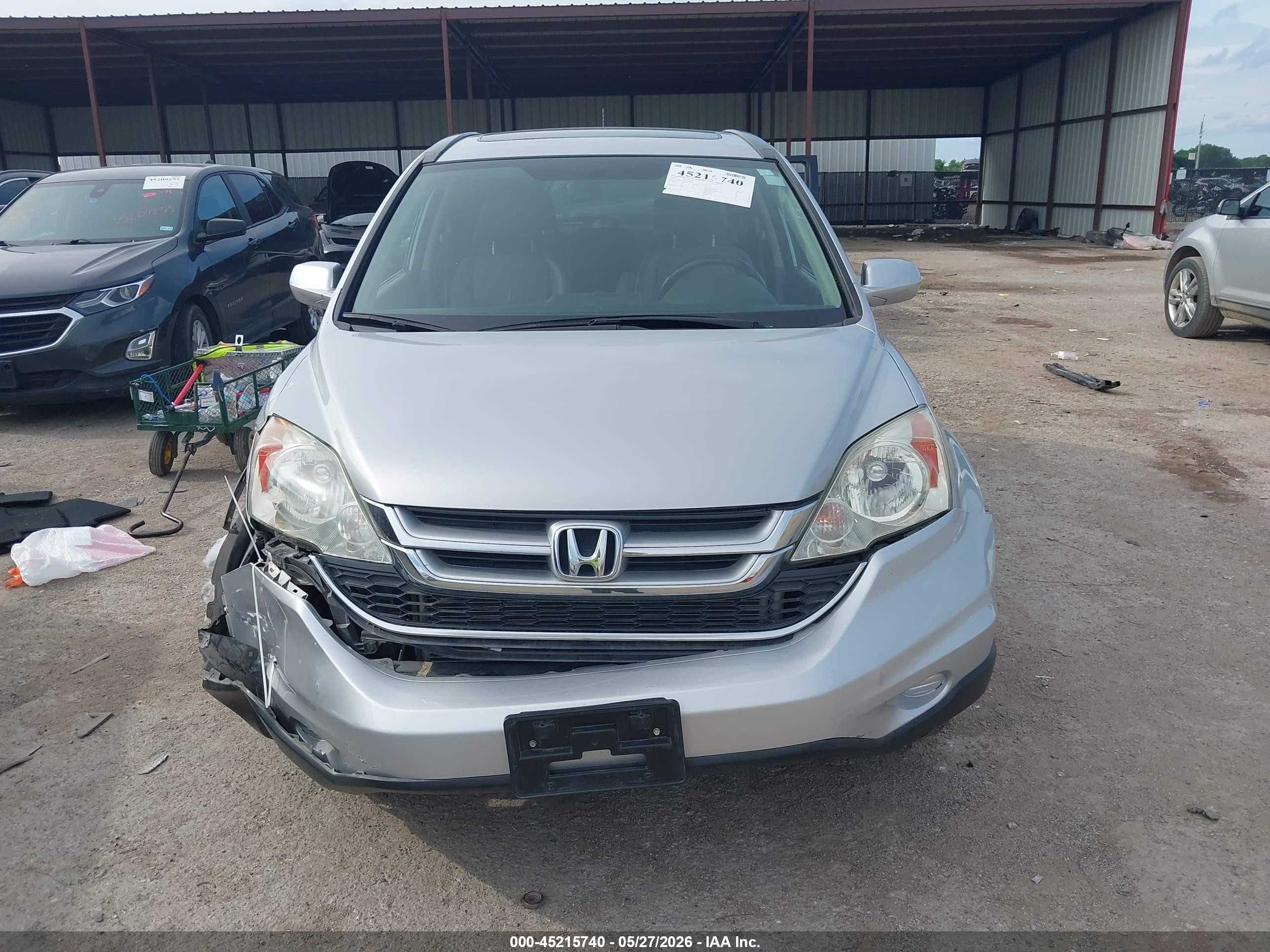 2010 Honda Cr-v Ex-l vin: 5J6RE3H78AL004500