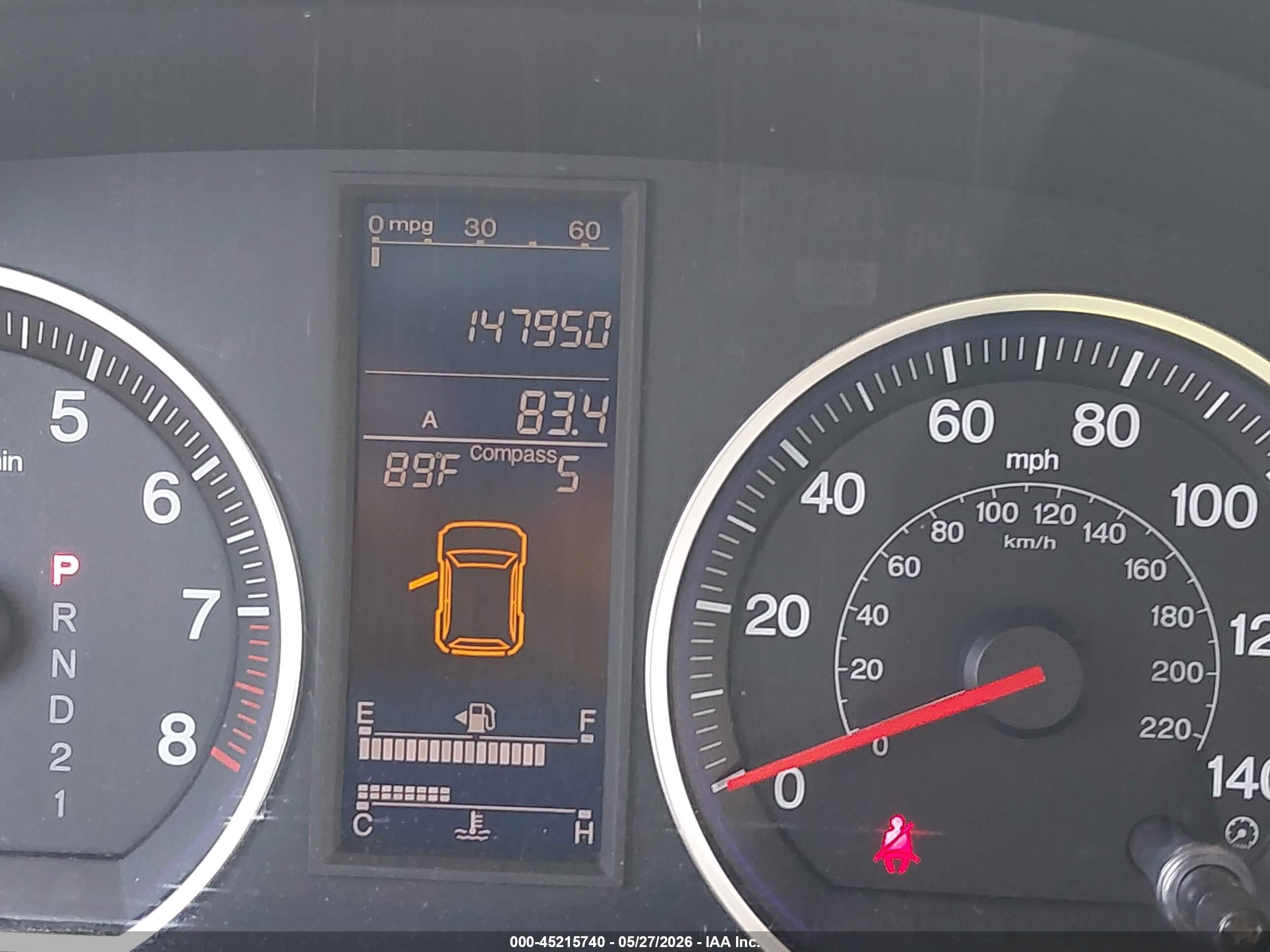 2010 Honda Cr-v Ex-l vin: 5J6RE3H78AL004500