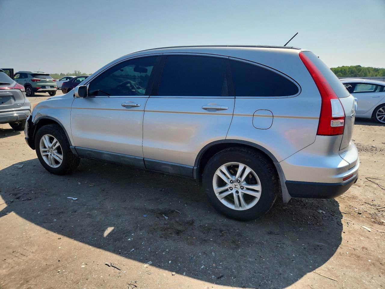 2010 Honda Crv Silver vin: 5J6RE3H78AL004898