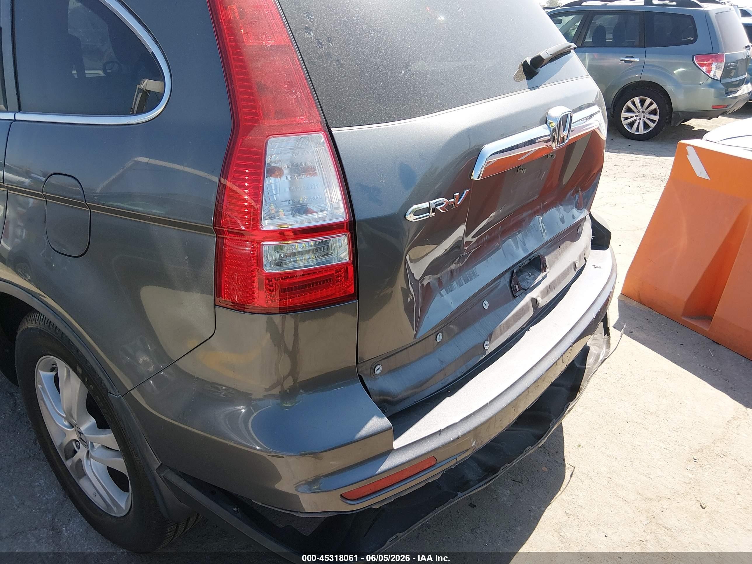 2010 Honda Cr-v Ex-l Gray vin: 5J6RE3H78AL008059