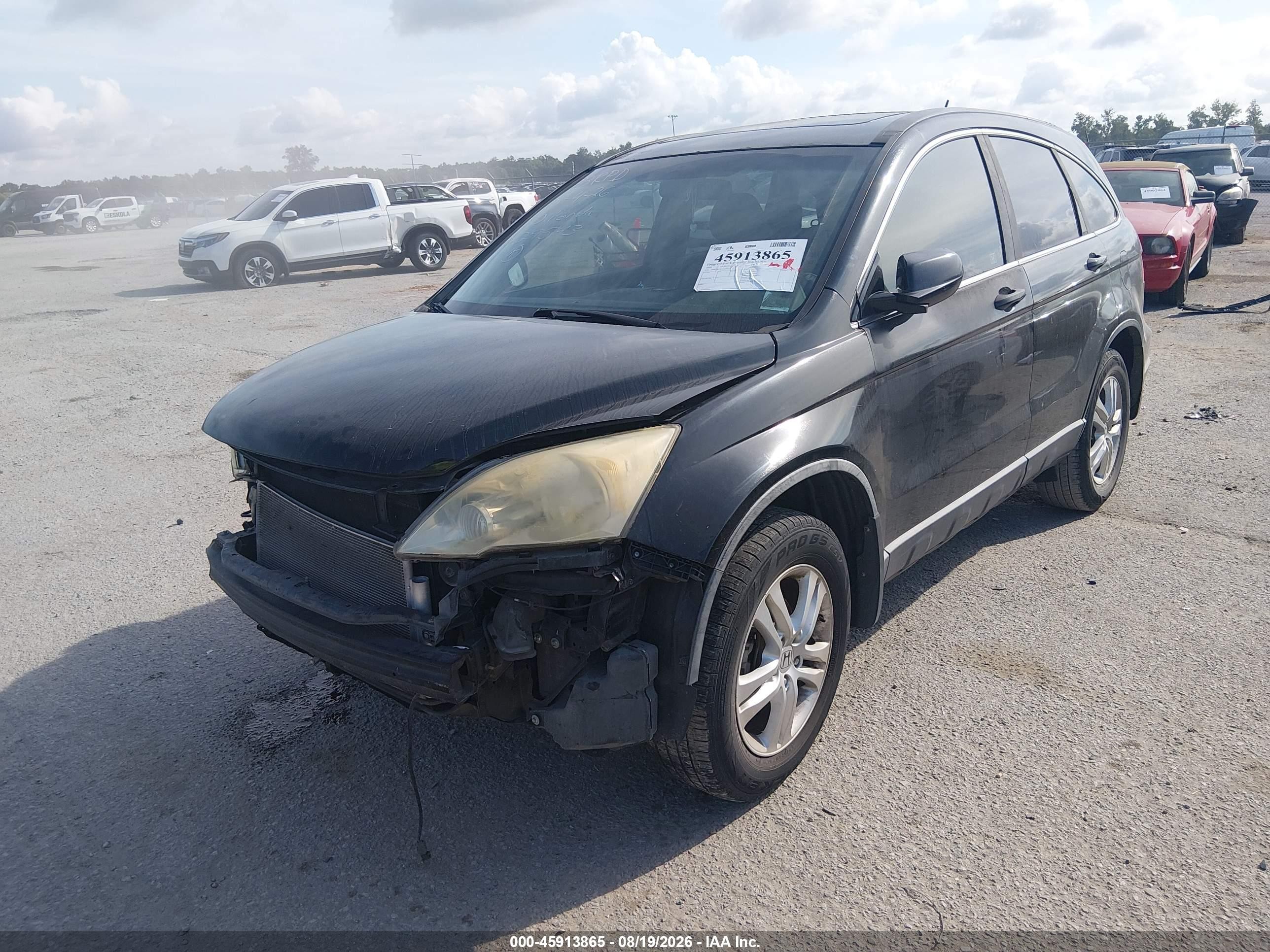 2010 Honda Cr-v Ex-l Black vin: 5J6RE3H78AL029543
