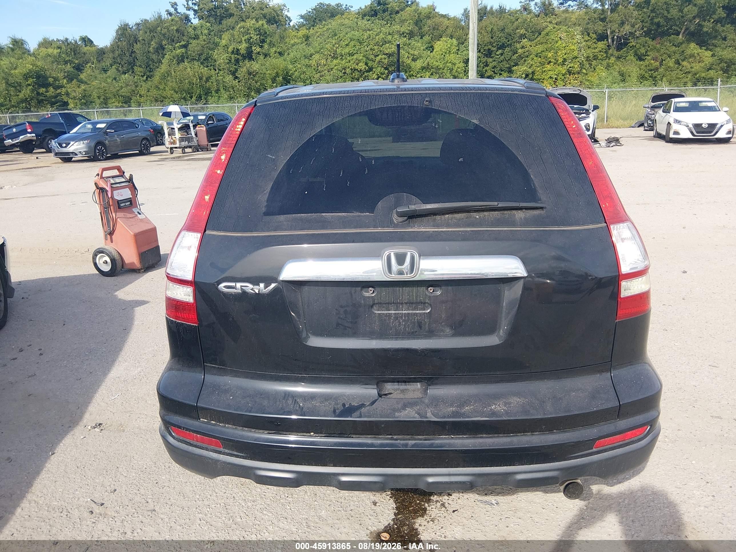 2010 Honda Cr-v Ex-l Black vin: 5J6RE3H78AL029543