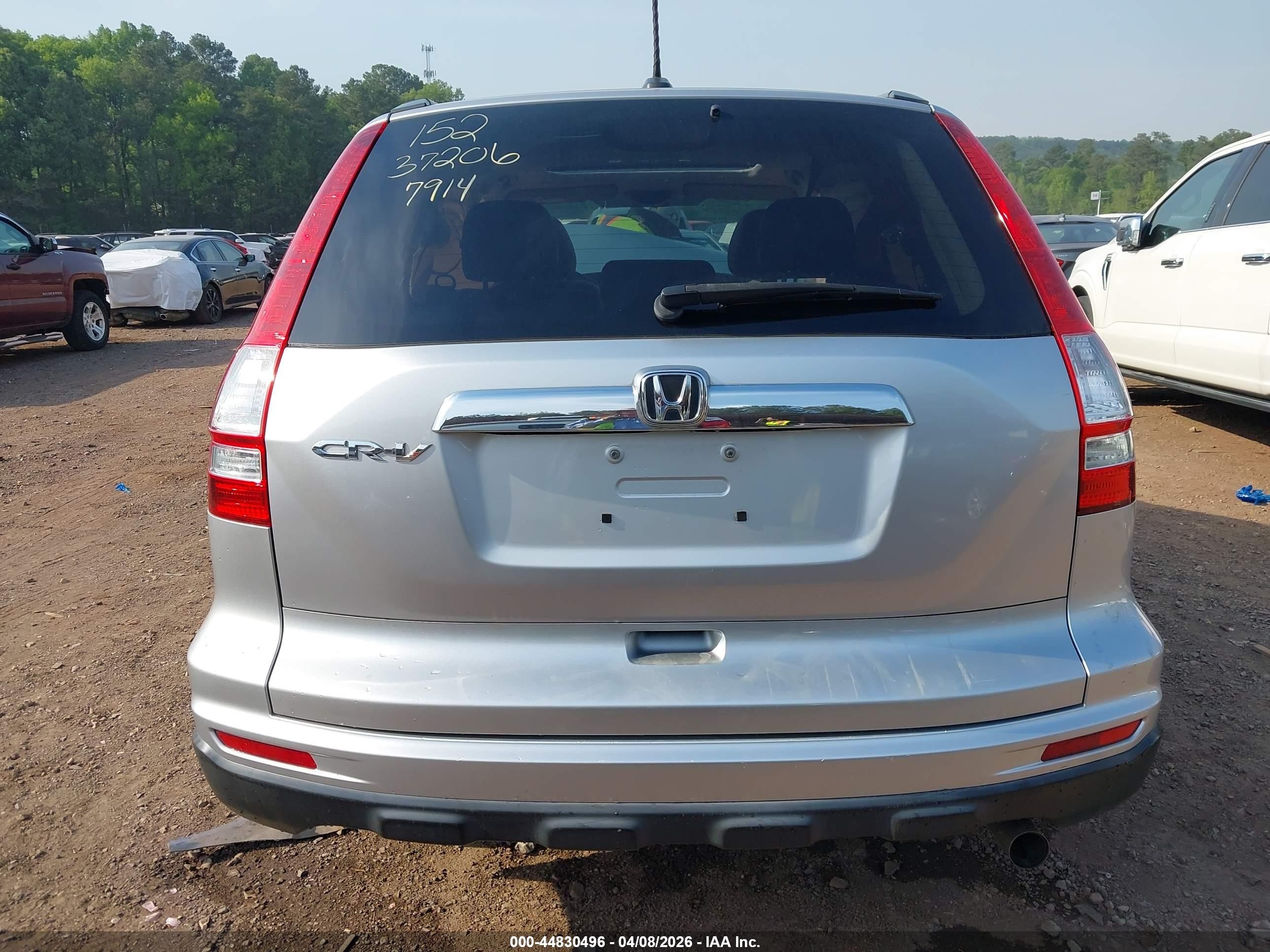 2010 Honda Cr-v Ex-l Silver vin: 5J6RE3H78AL047914