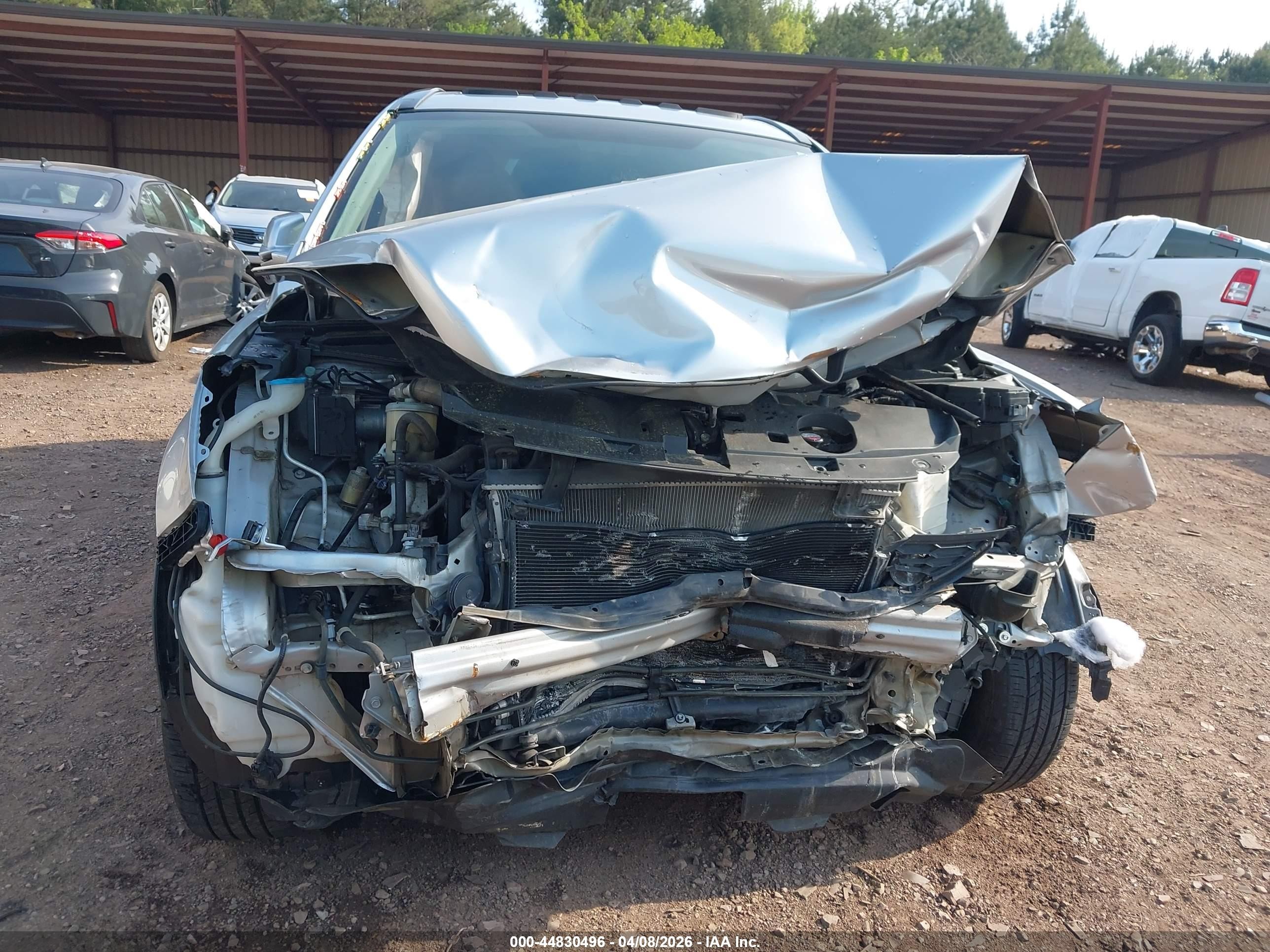 2010 Honda Cr-v Ex-l Silver vin: 5J6RE3H78AL047914