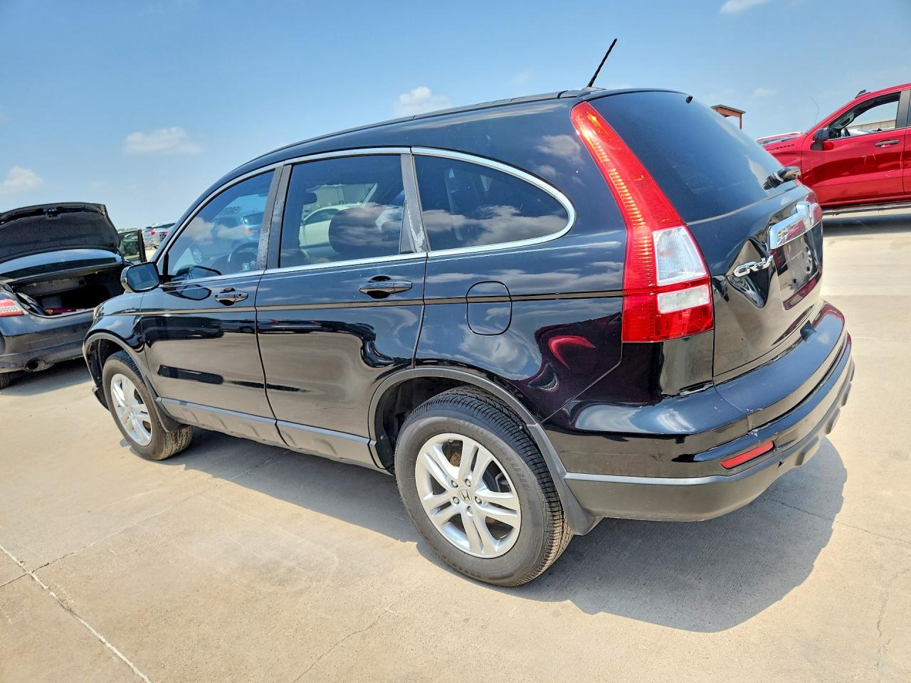 2011 Honda Cr-v Exl Черный vin: 5J6RE3H78BL022691
