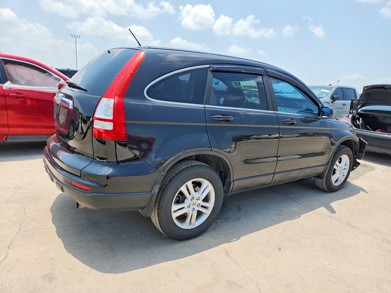 2011 Honda Cr-v Exl Черный vin: 5J6RE3H78BL022691