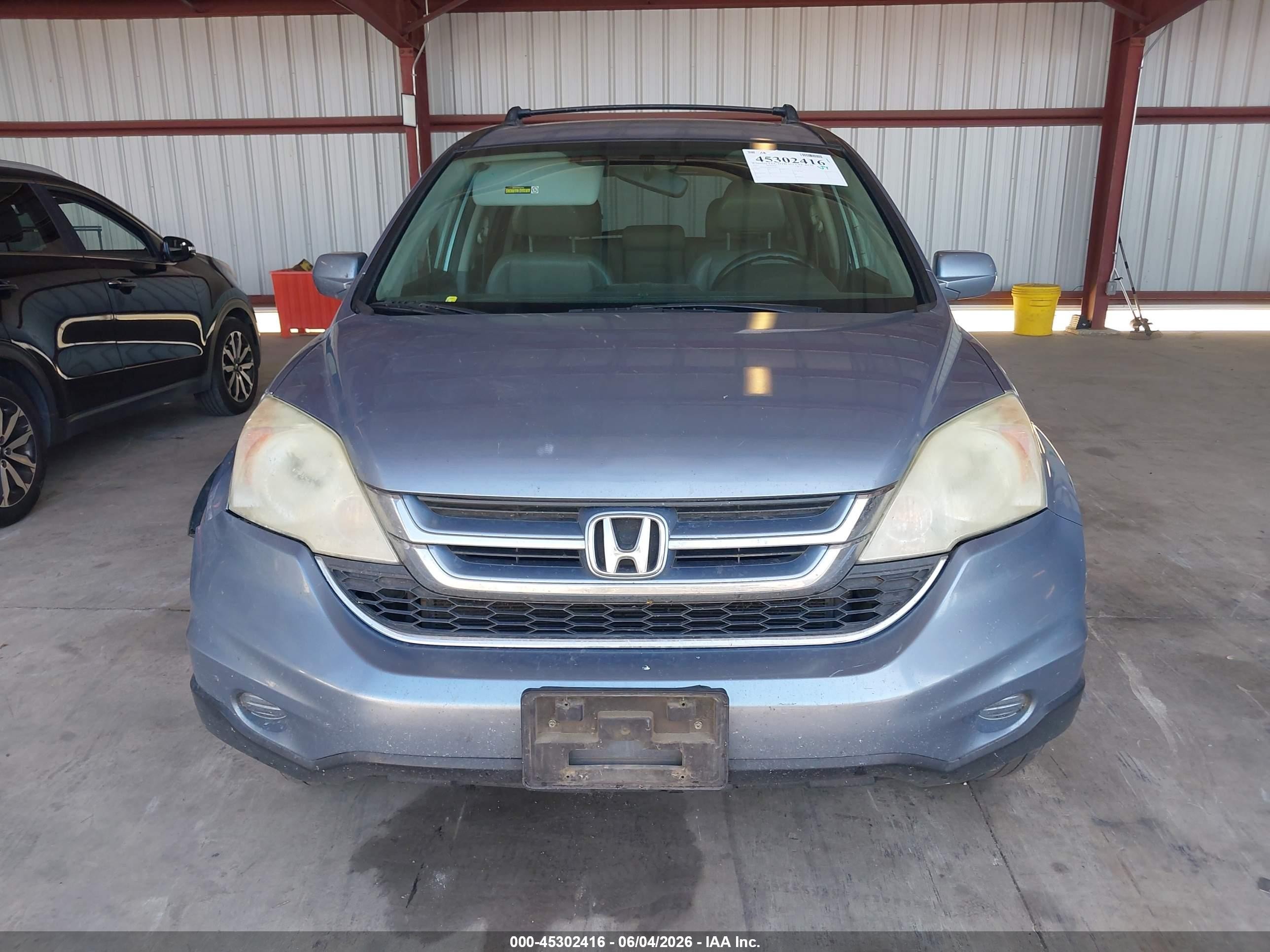 2011 Honda Cr-v Ex-l Light Blue vin: 5J6RE3H78BL022769