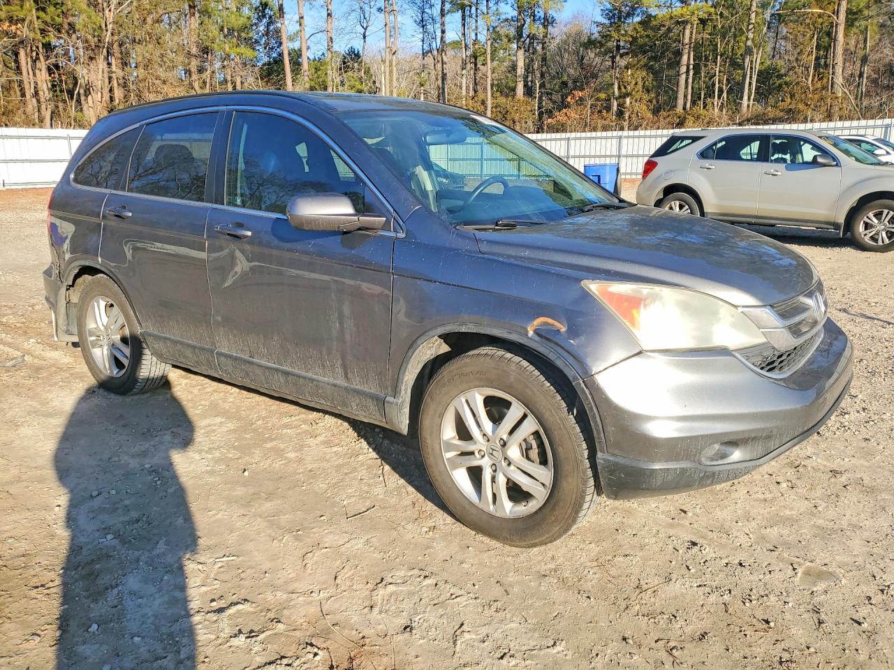 2011 Honda Cr-v Exl Gray vin: 5J6RE3H78BL029009