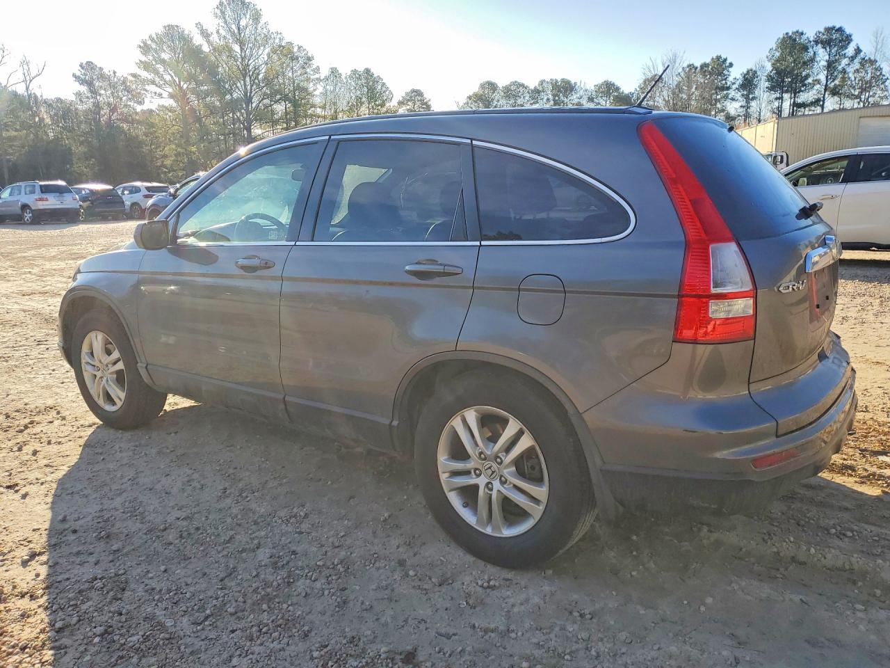2011 Honda Cr-v Exl Gray vin: 5J6RE3H78BL029009
