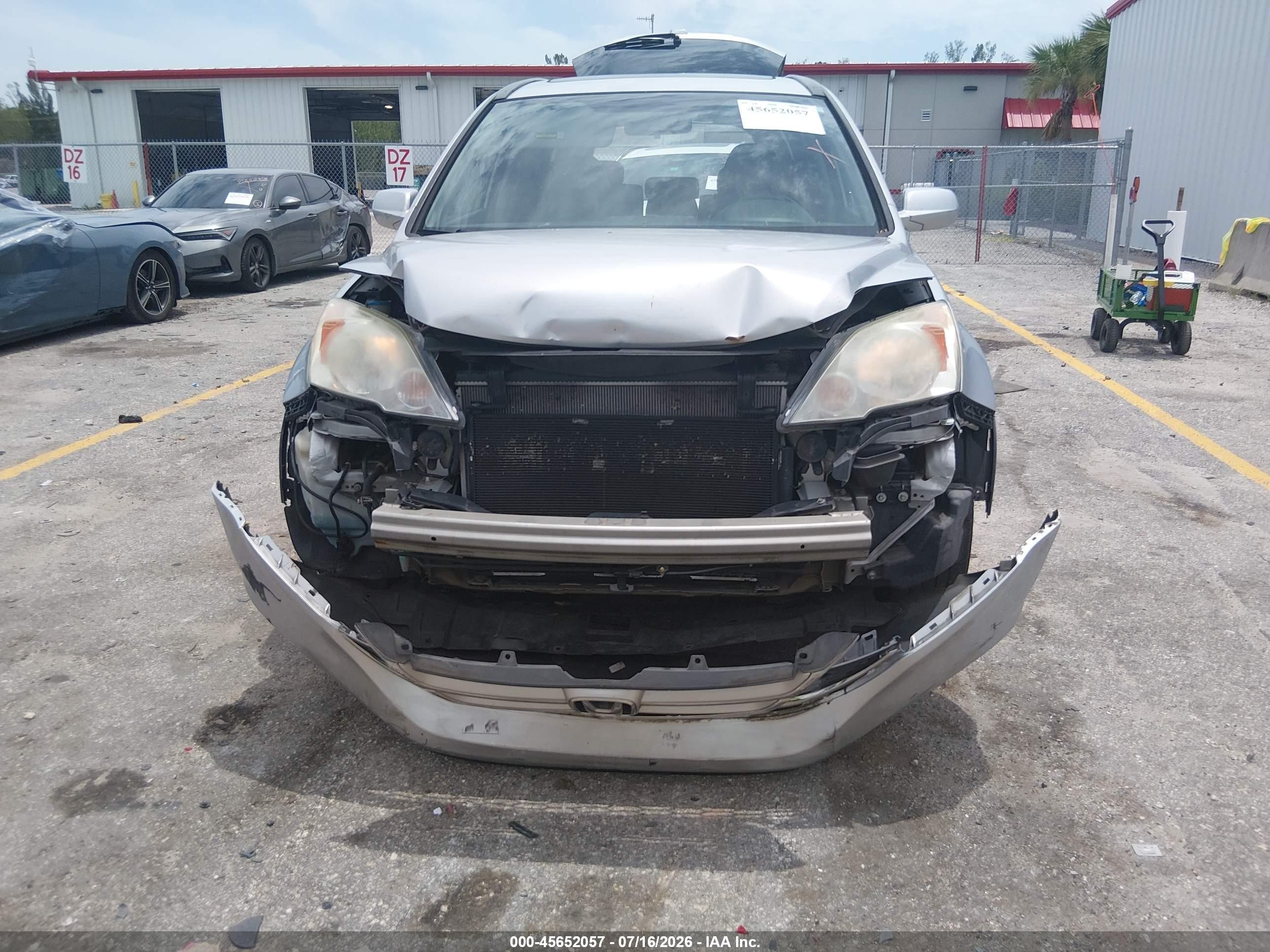 2011 Honda Cr-v Ex-l Silver vin: 5J6RE3H78BL031861