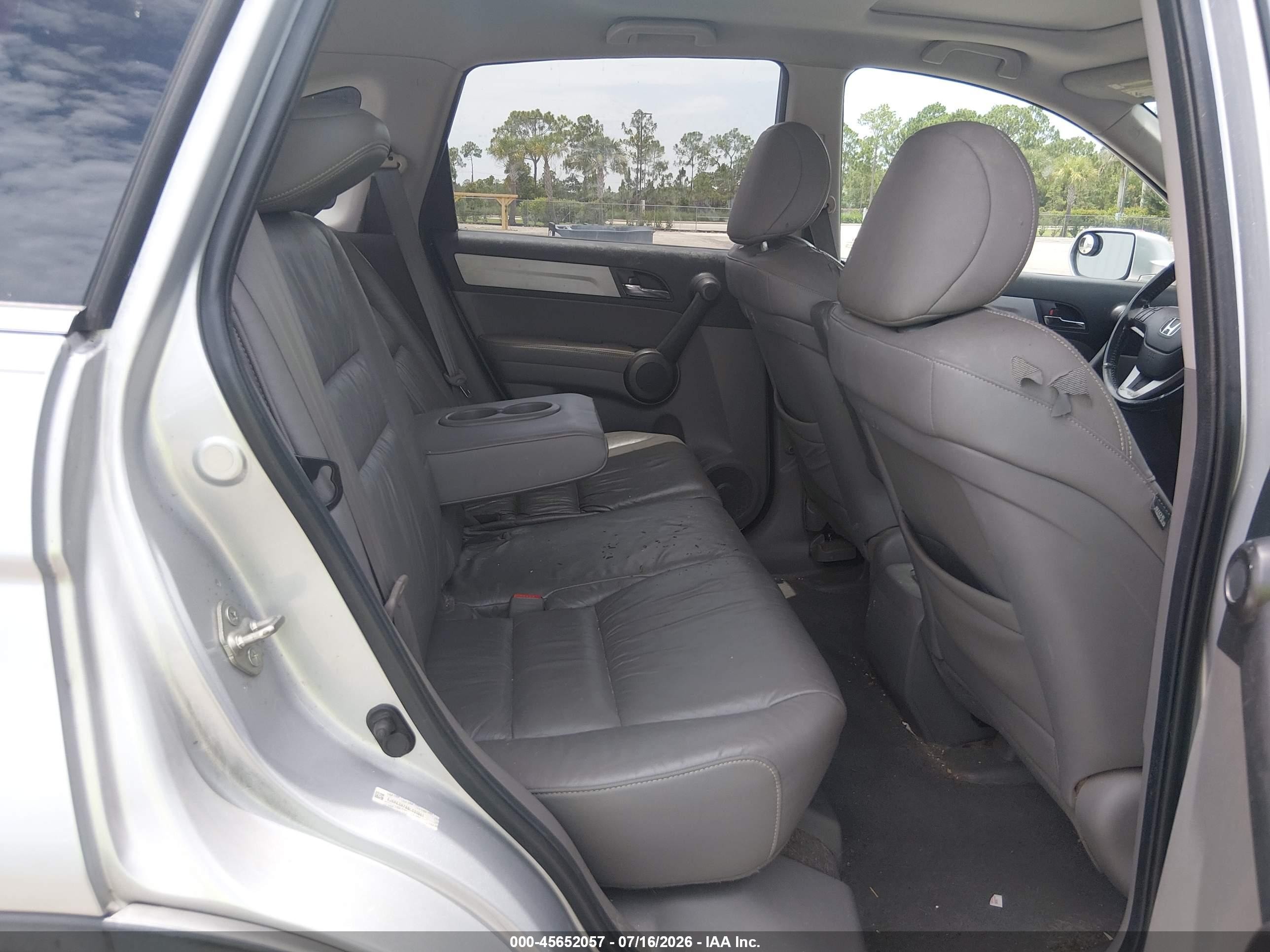2011 Honda Cr-v Ex-l Silver vin: 5J6RE3H78BL031861