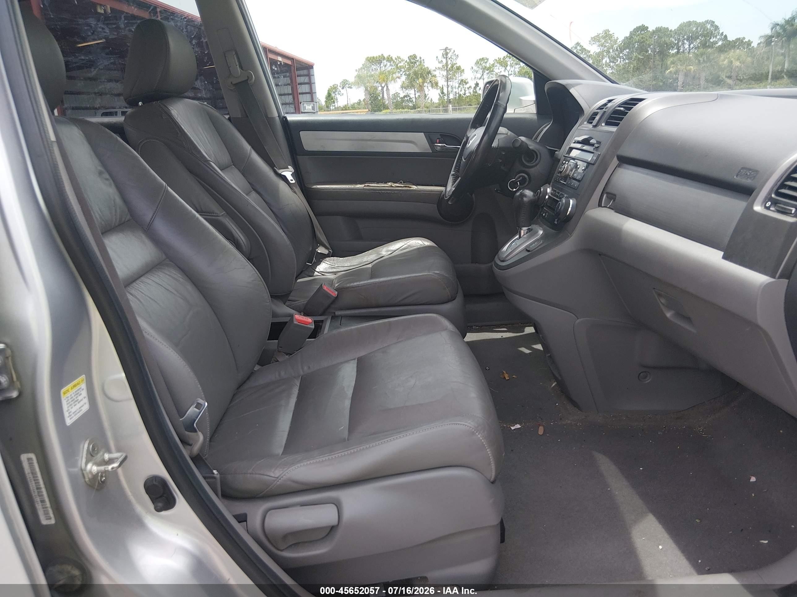 2011 Honda Cr-v Ex-l Silver vin: 5J6RE3H78BL031861