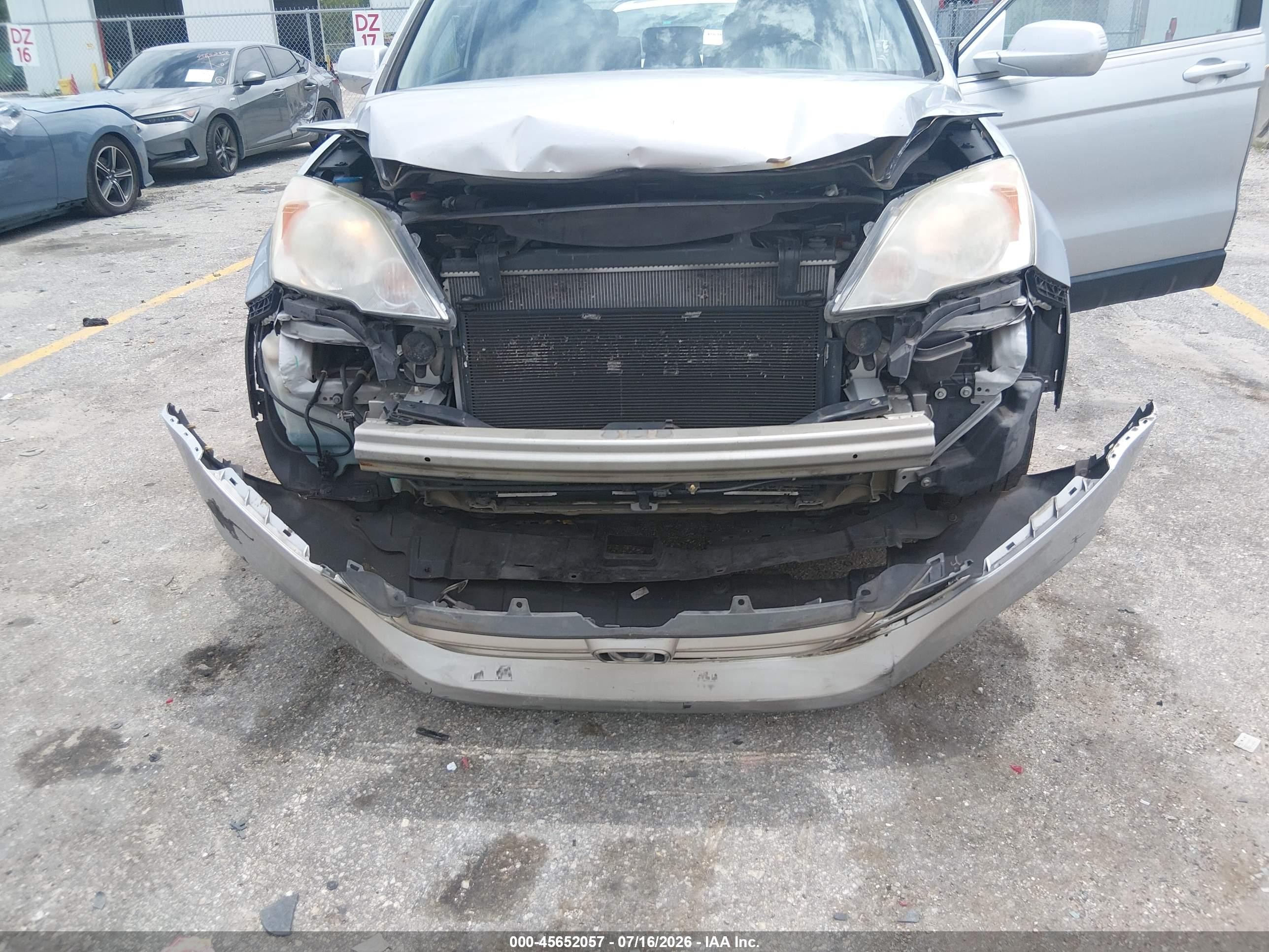 2011 Honda Cr-v Ex-l Silver vin: 5J6RE3H78BL031861