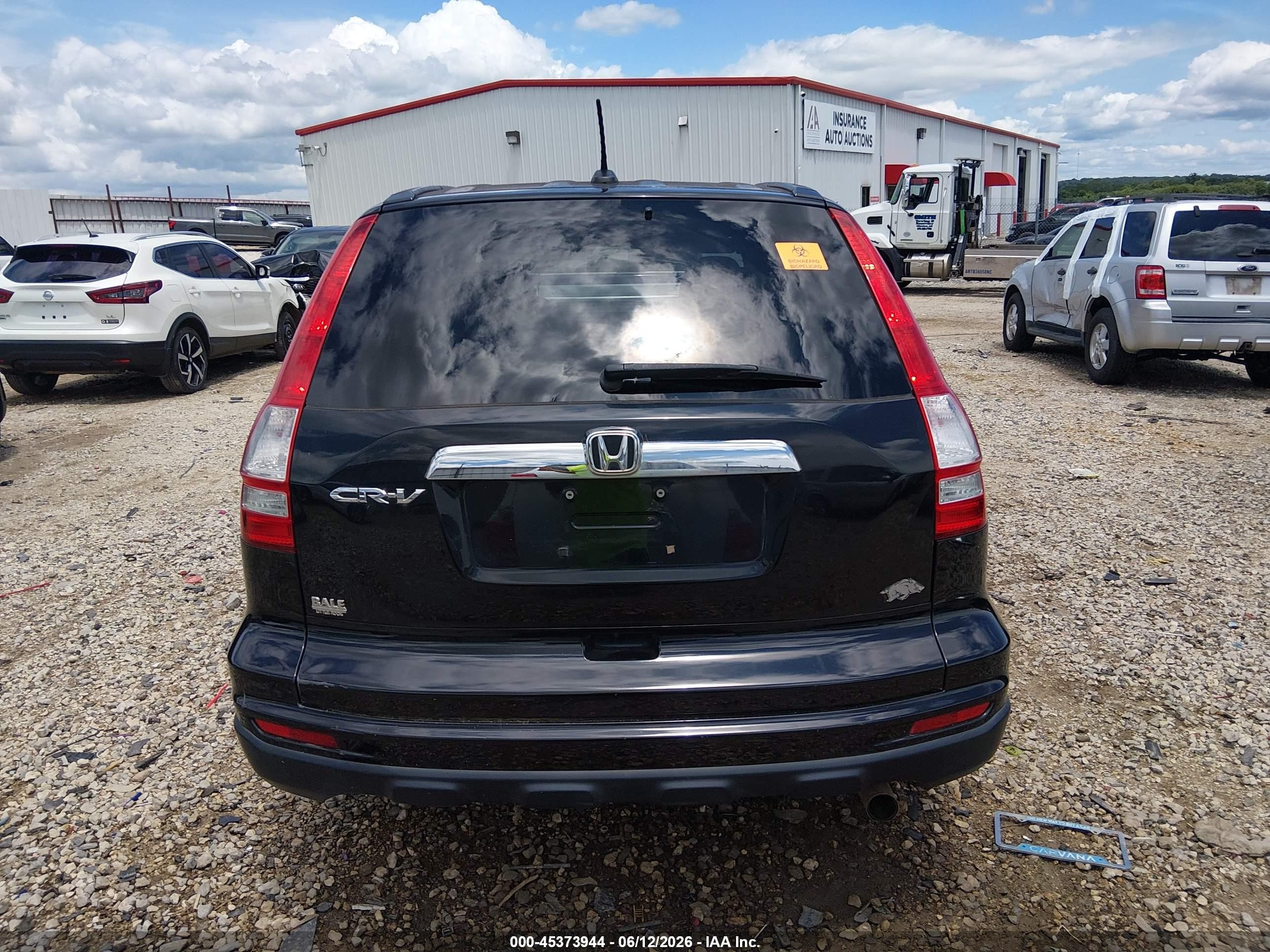 2011 Honda Cr-v Ex-l Black vin: 5J6RE3H78BL051382
