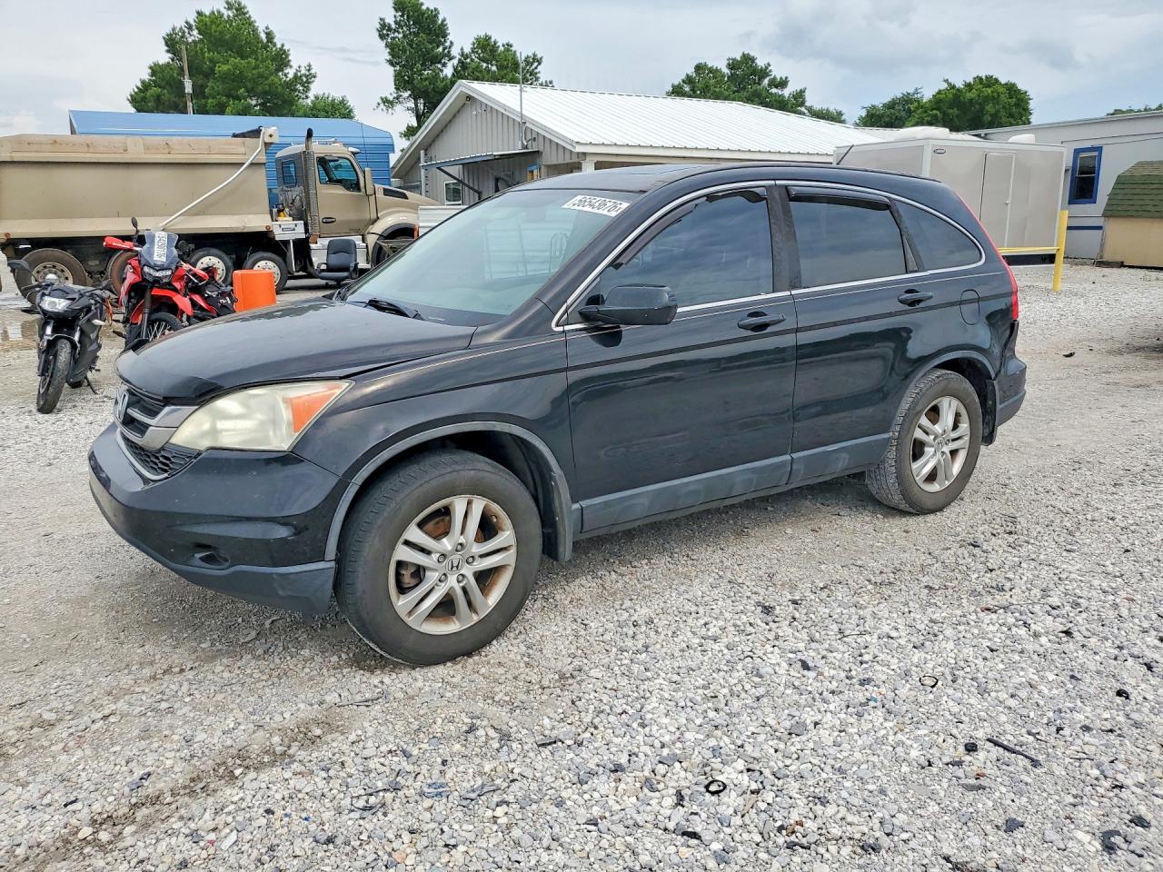 2011 Honda Cr-v Exl Black vin: 5J6RE3H78BL052886