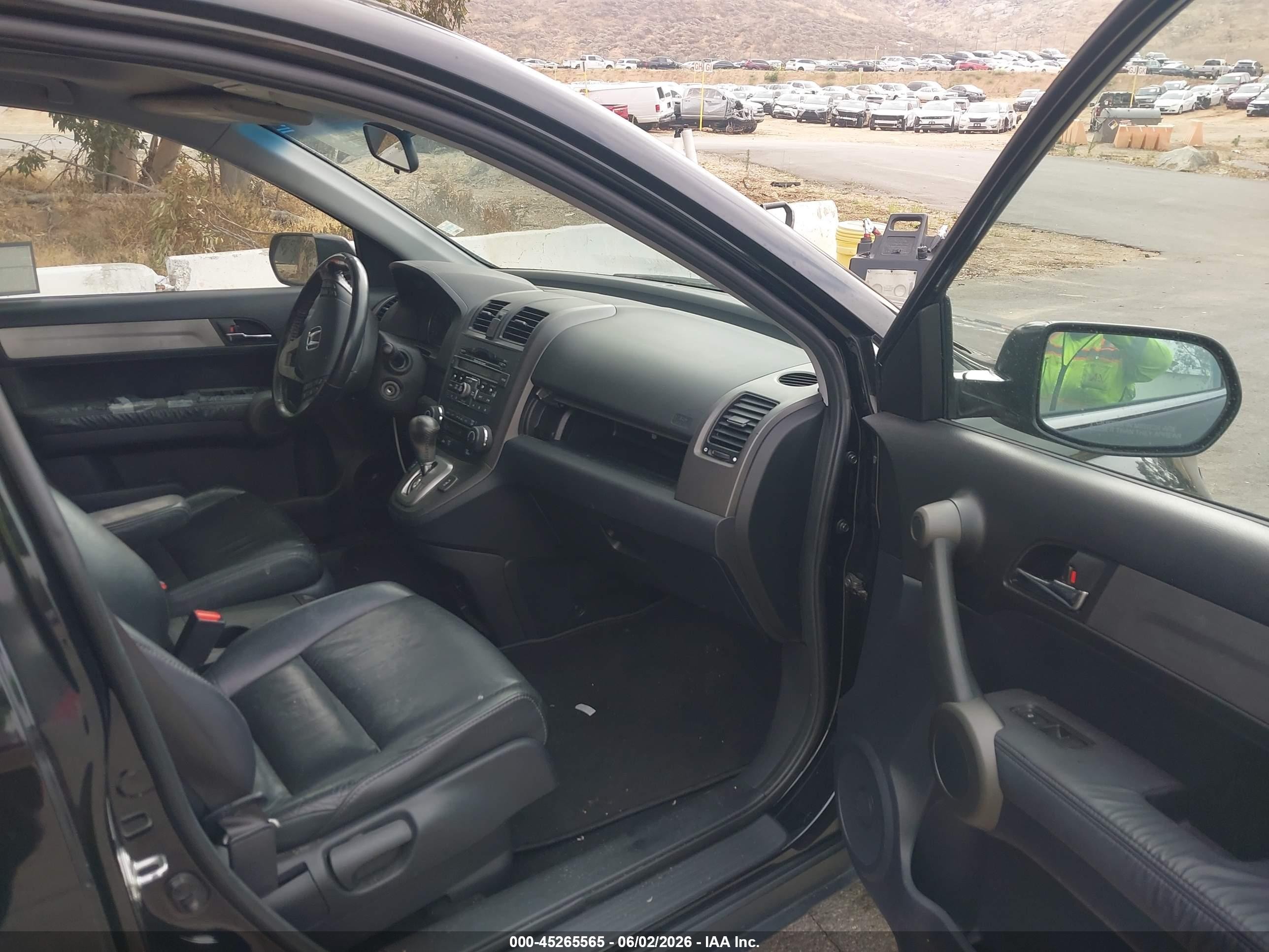 2010 Honda Cr-v Ex-l Black vin: 5J6RE3H79AL018406