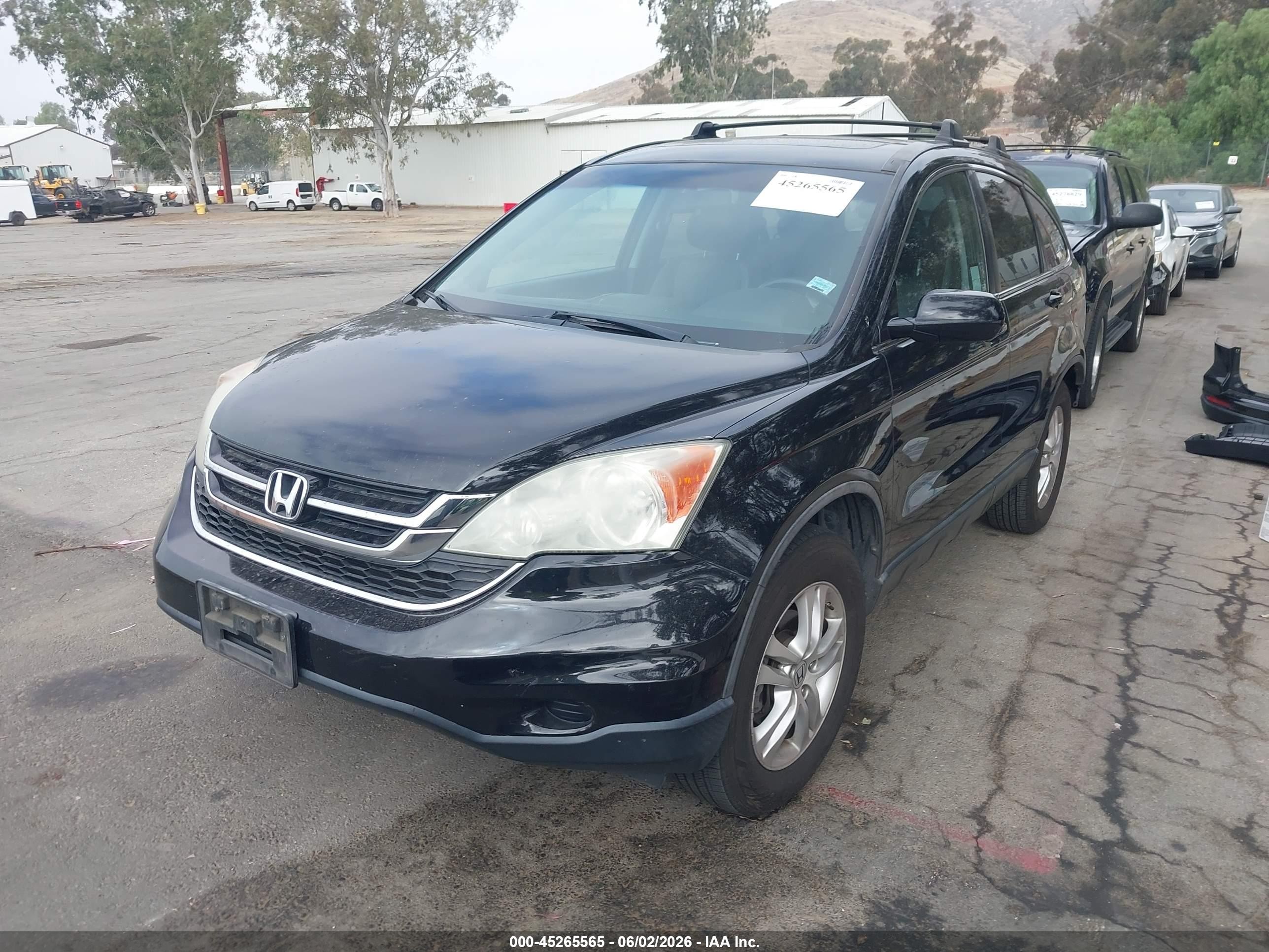 2010 Honda Cr-v Ex-l Black vin: 5J6RE3H79AL018406