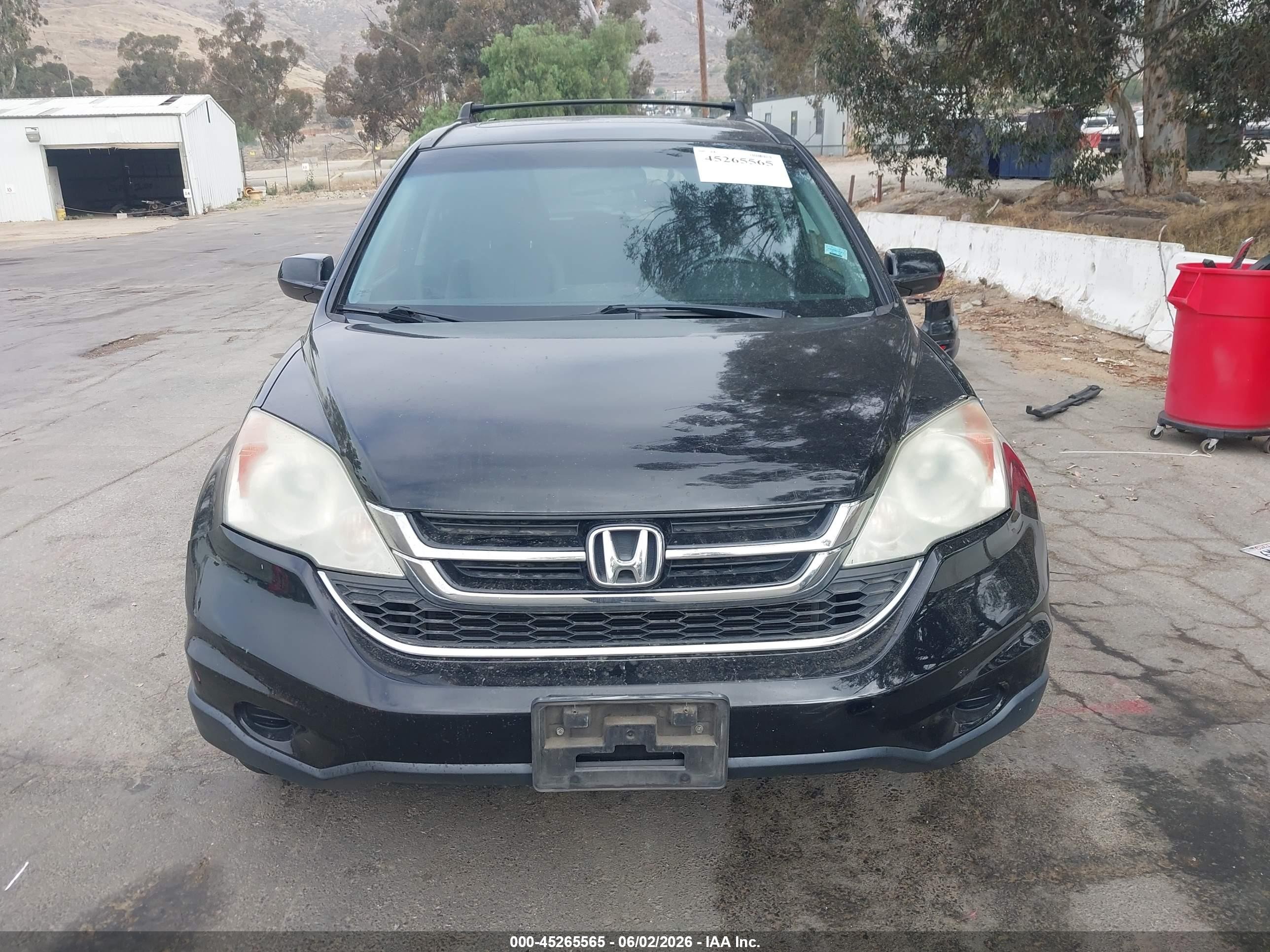 2010 Honda Cr-v Ex-l Black vin: 5J6RE3H79AL018406