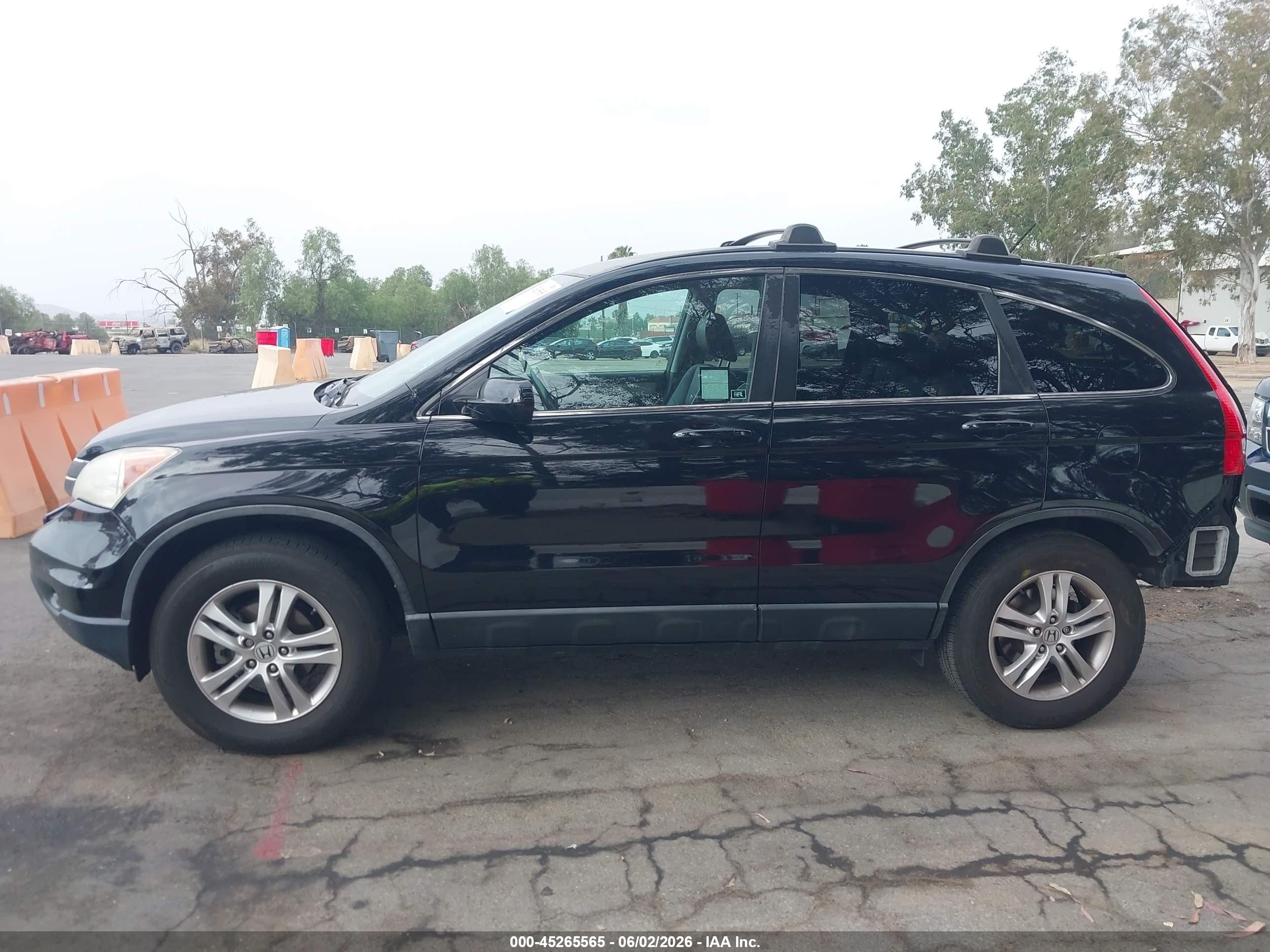2010 Honda Cr-v Ex-l Black vin: 5J6RE3H79AL018406
