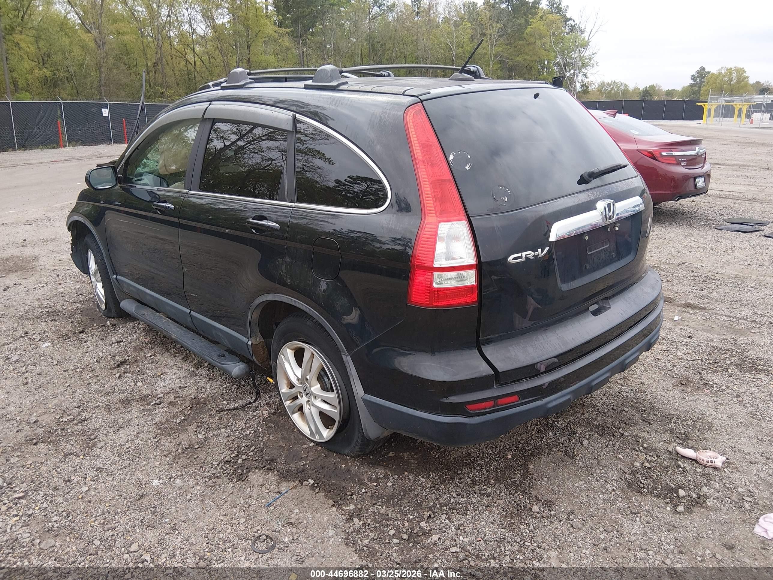 2010 Honda Cr-v Ex-l Black vin: 5J6RE3H79AL032399