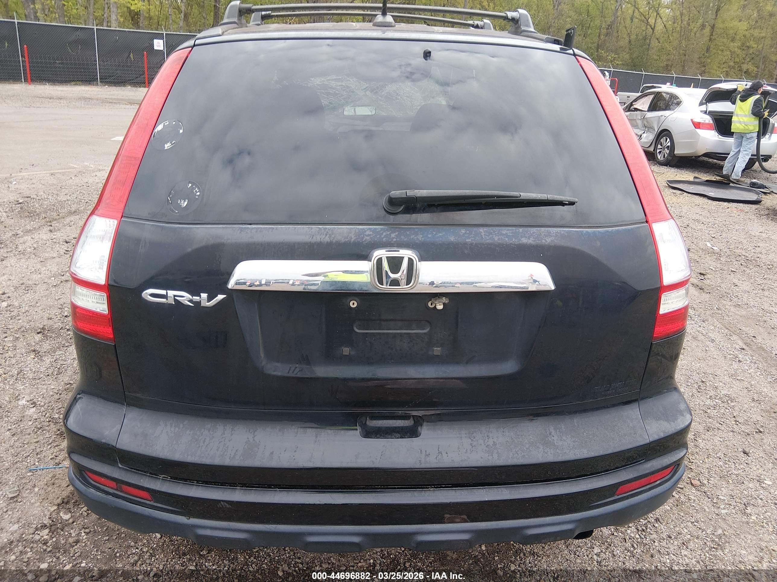 2010 Honda Cr-v Ex-l Black vin: 5J6RE3H79AL032399