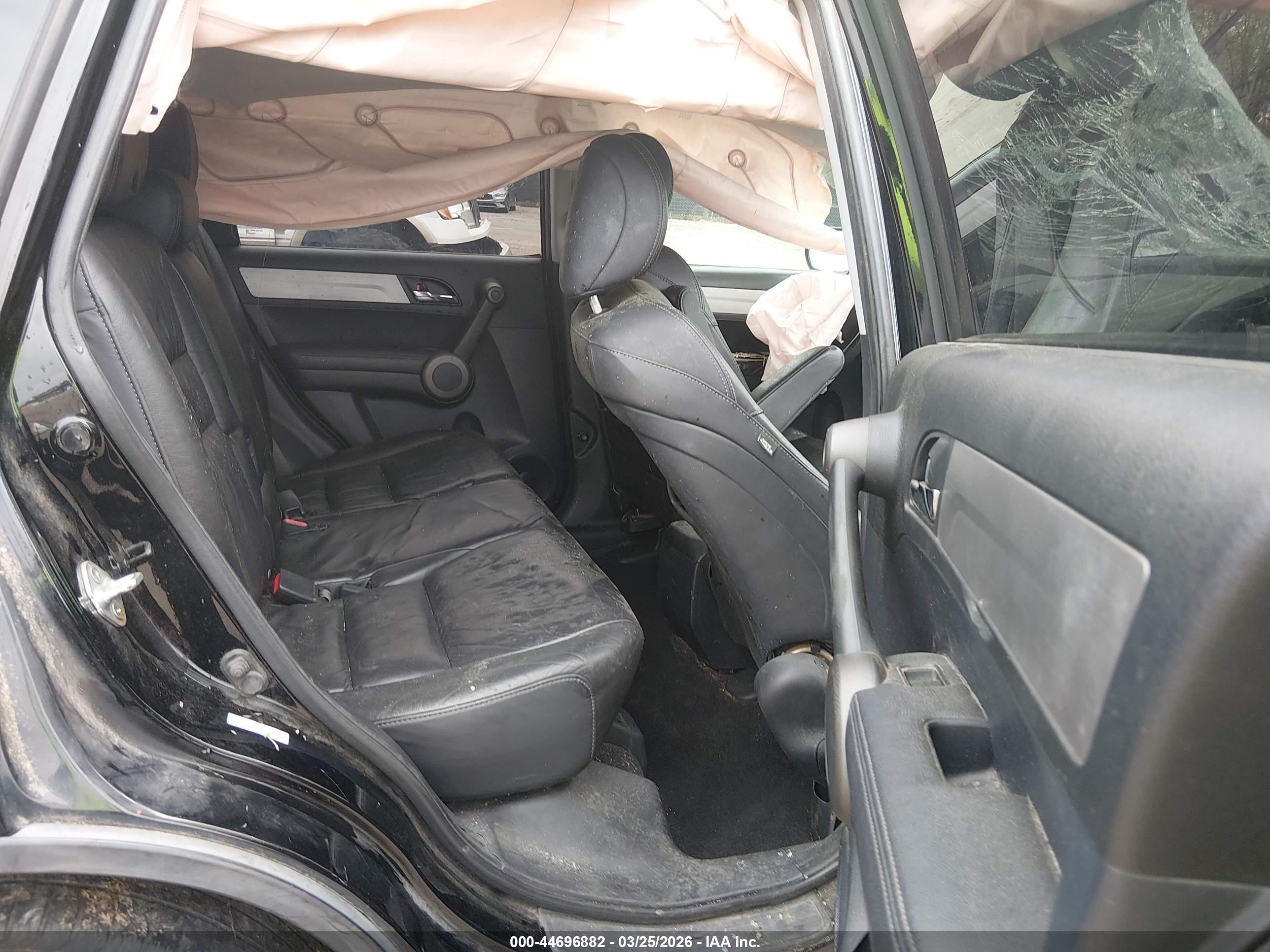 2010 Honda Cr-v Ex-l Black vin: 5J6RE3H79AL032399