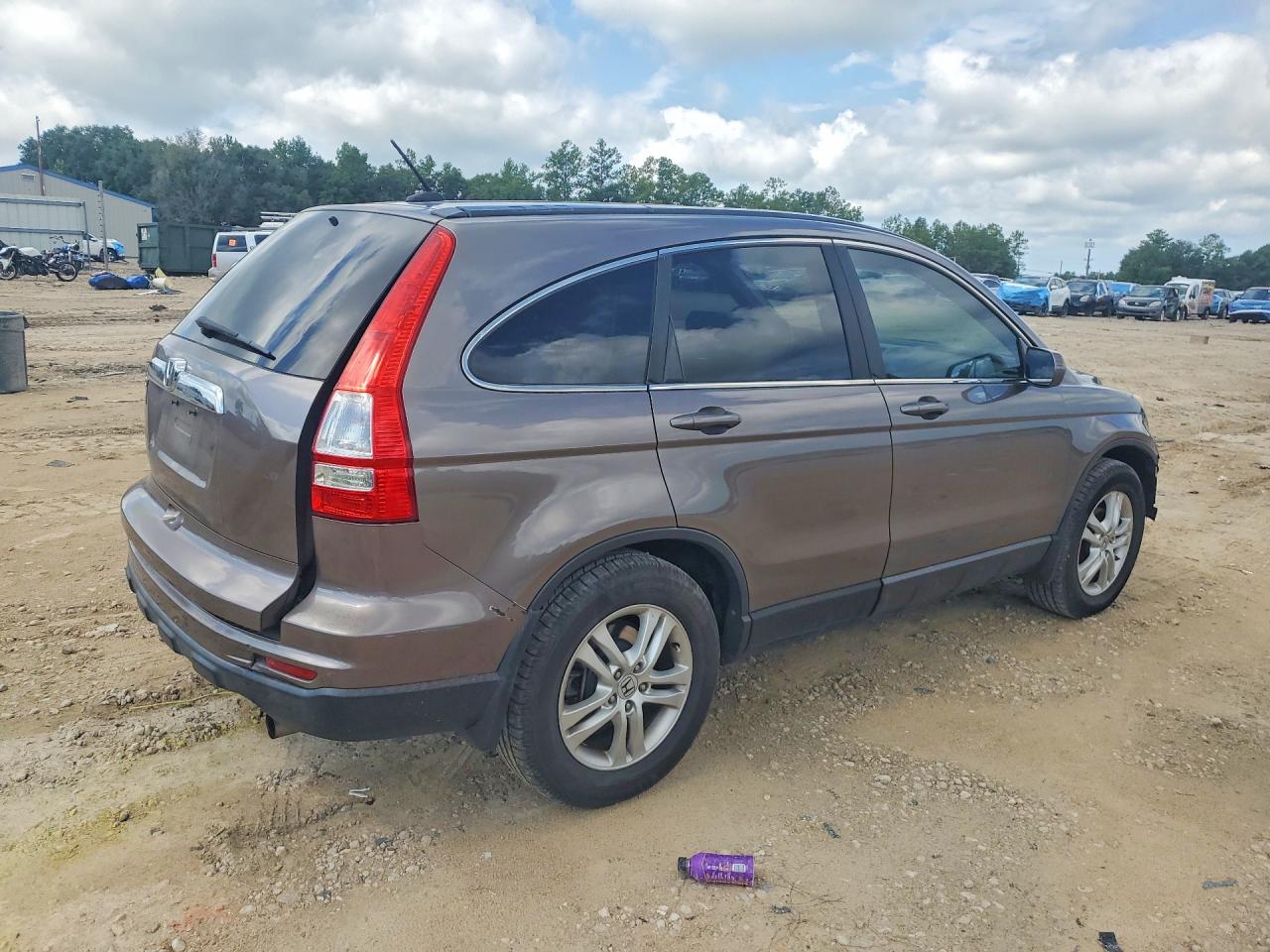 2011 Honda Cr-v Exl Коричневый vin: 5J6RE3H79BL033490