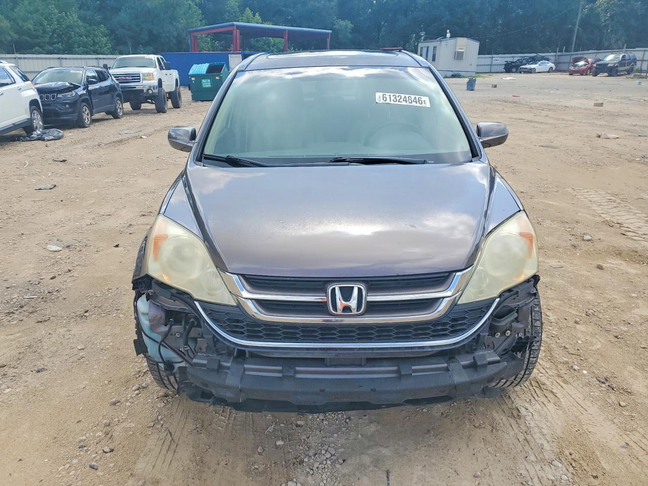 2011 Honda Cr-v Exl Коричневый vin: 5J6RE3H79BL033490