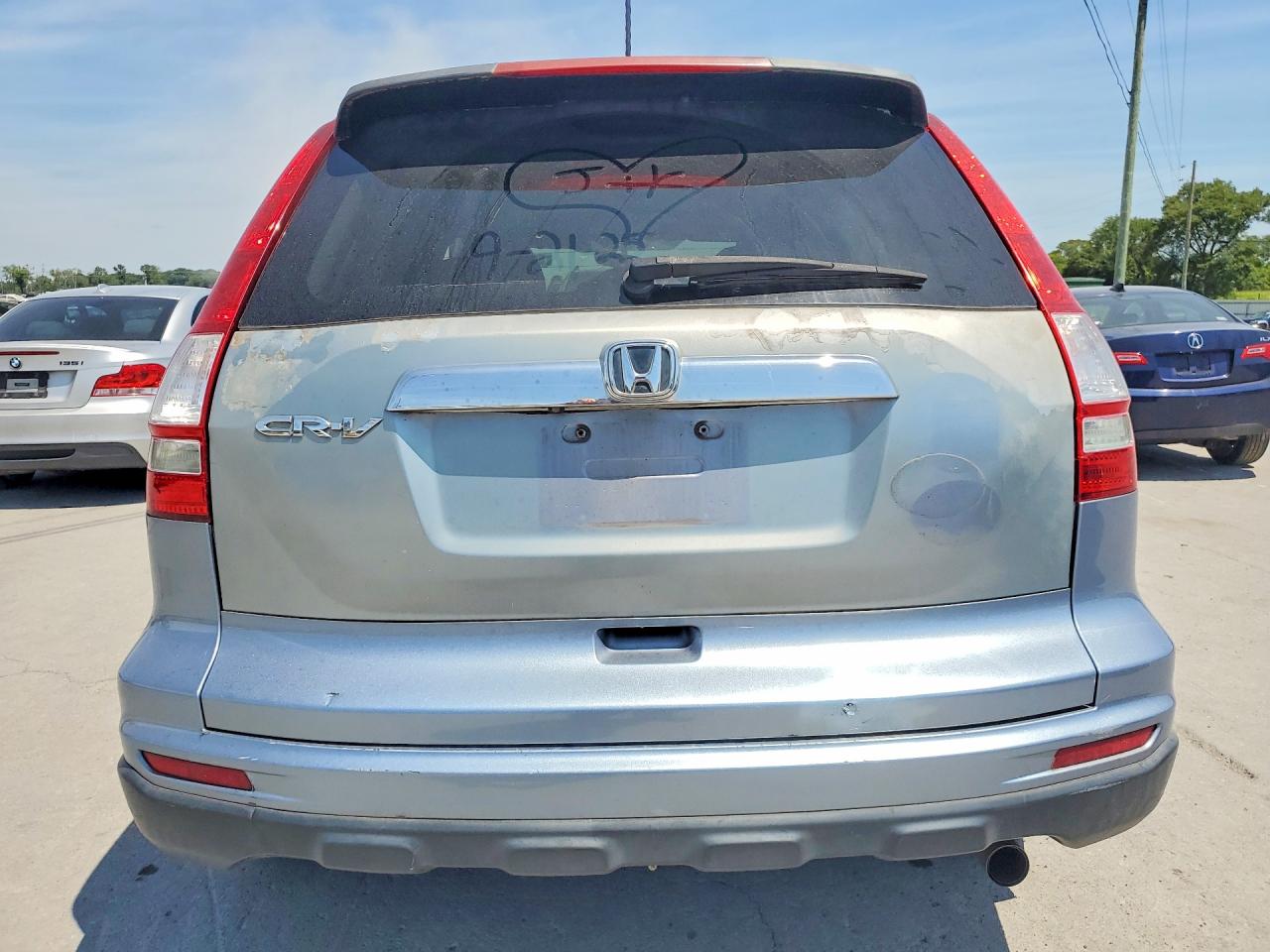 2011 Honda Cr-v Exl Blue vin: 5J6RE3H79BL040245