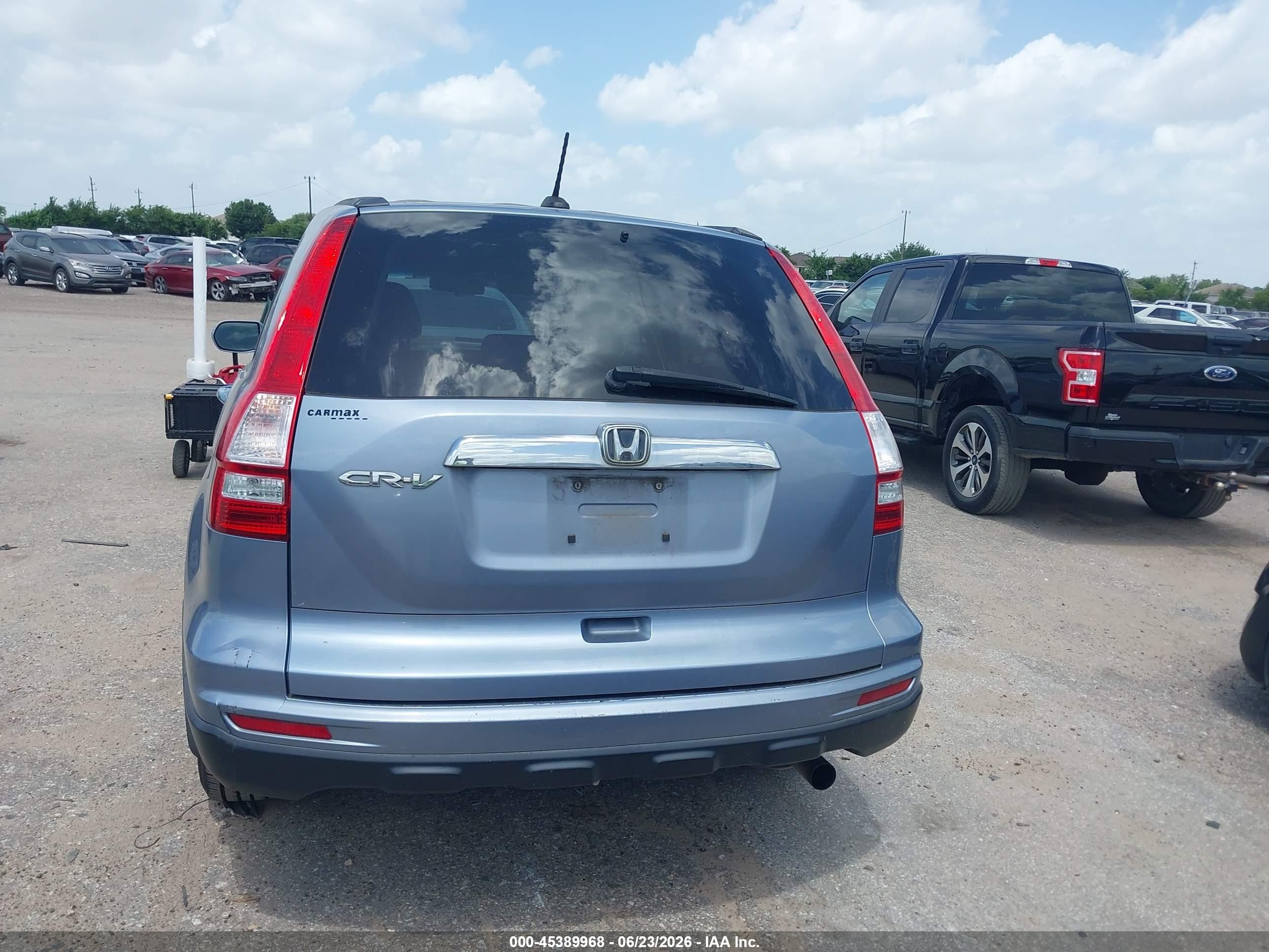 2011 Honda Cr-v Ex-l Light Blue vin: 5J6RE3H79BL054260
