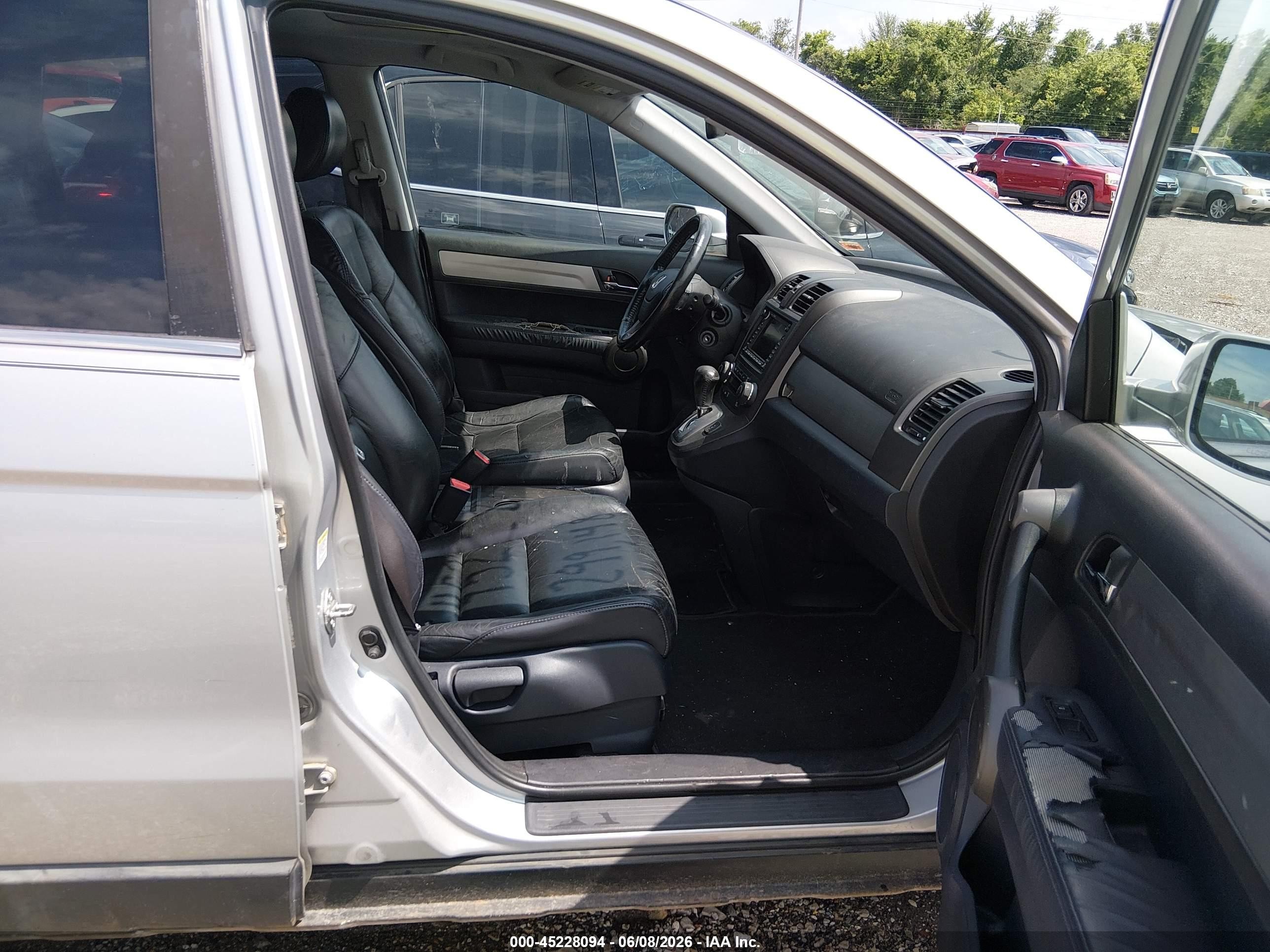 2010 Honda Cr-v Ex-l Silver vin: 5J6RE3H7XAL006782