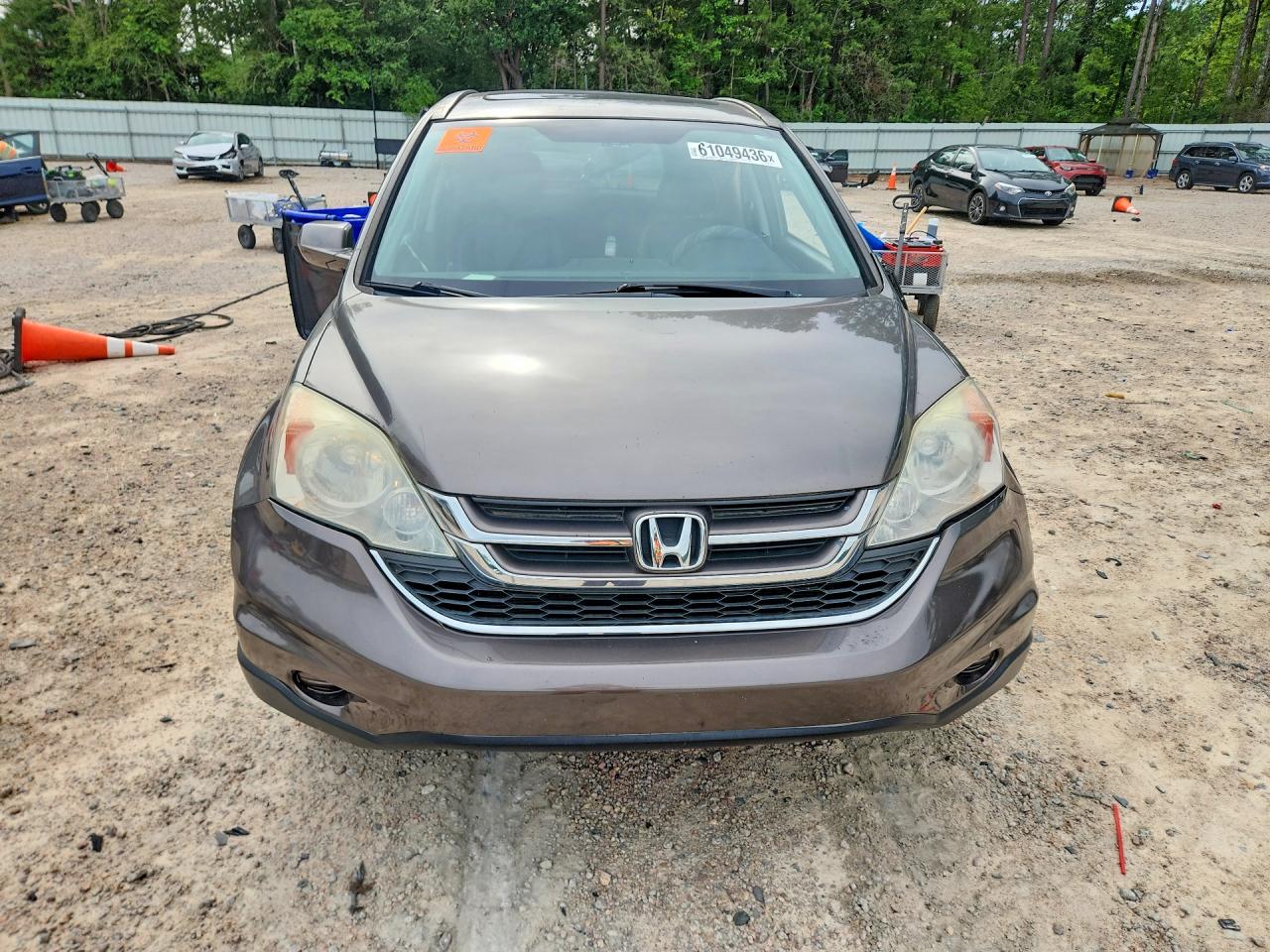 2010 Honda Cr-v Exl Gray vin: 5J6RE3H7XAL013375