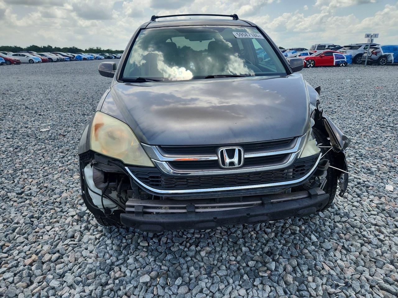 2010 Honda Cr-v Exl Gray vin: 5J6RE3H7XAL024523