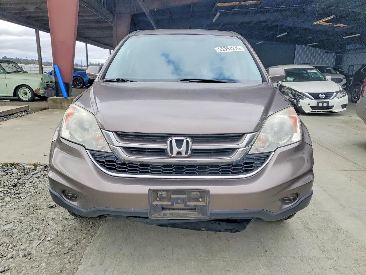 2010 Honda Cr-v Exl Серый vin: 5J6RE3H7XAL043007