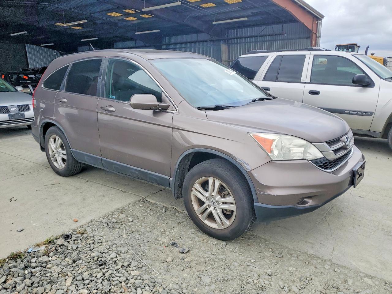 2010 Honda Cr-v Exl Серый vin: 5J6RE3H7XAL043007