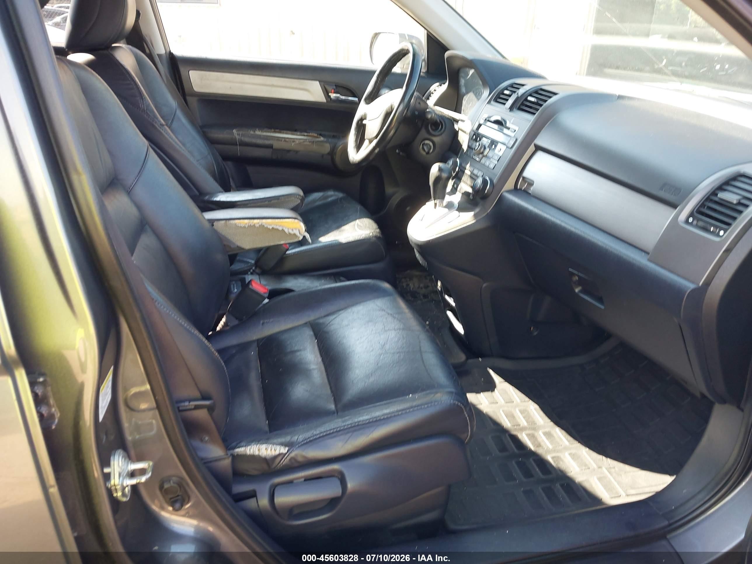 2010 Honda Cr-v Ex-l Gray vin: 5J6RE3H7XAL046554