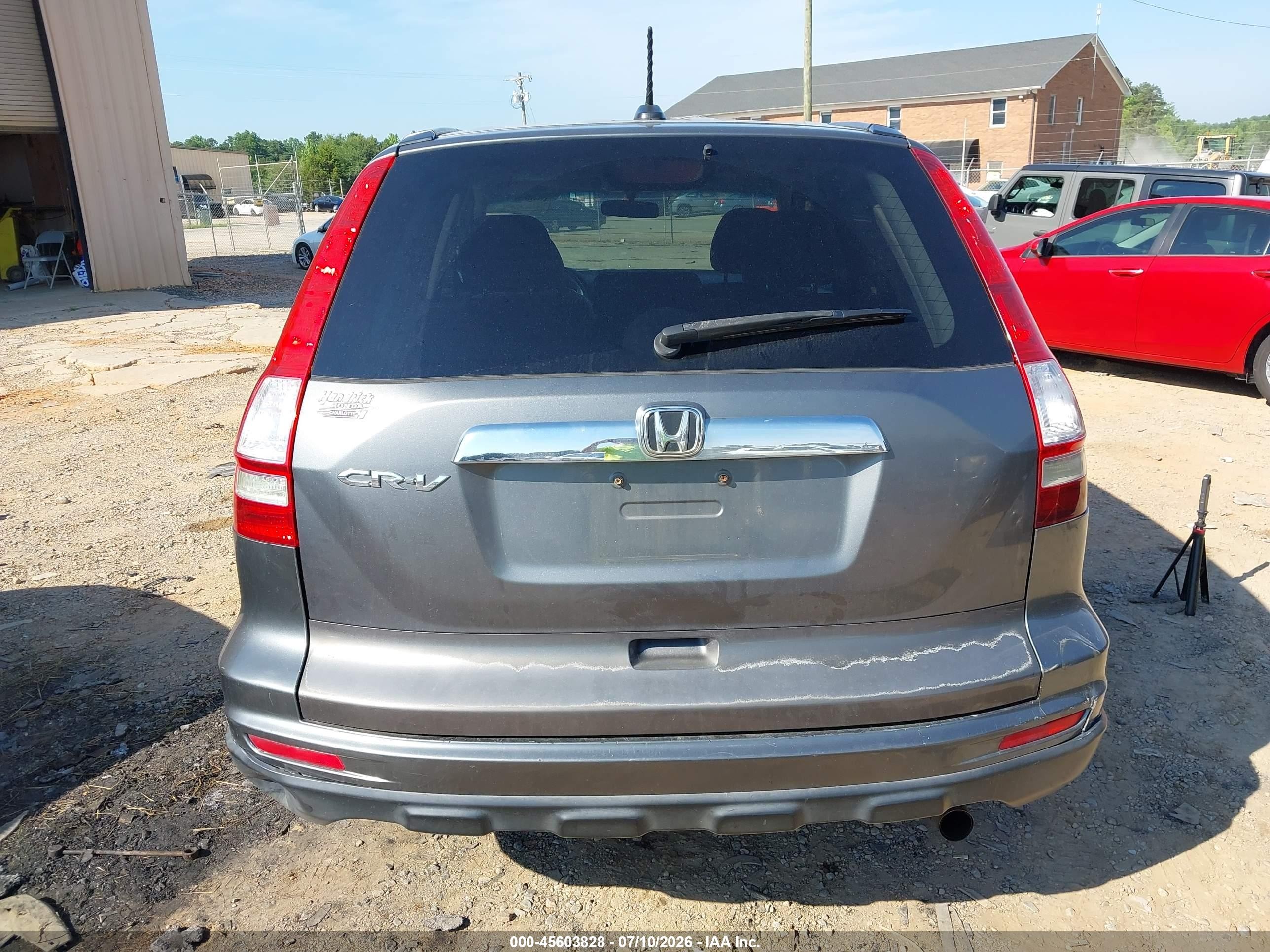 2010 Honda Cr-v Ex-l Gray vin: 5J6RE3H7XAL046554