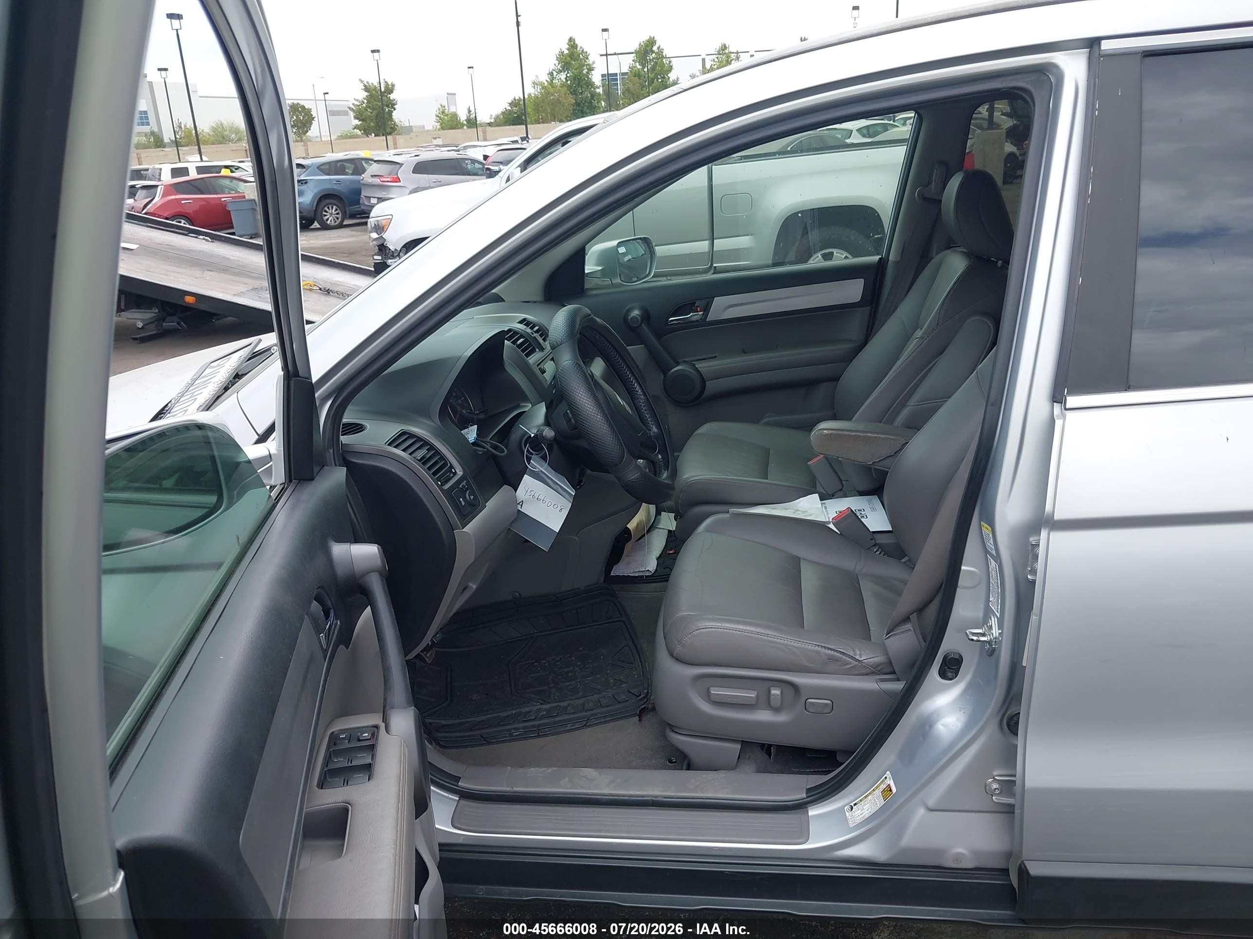 2011 Honda Cr-v Ex-l Silver vin: 5J6RE3H7XBL013233