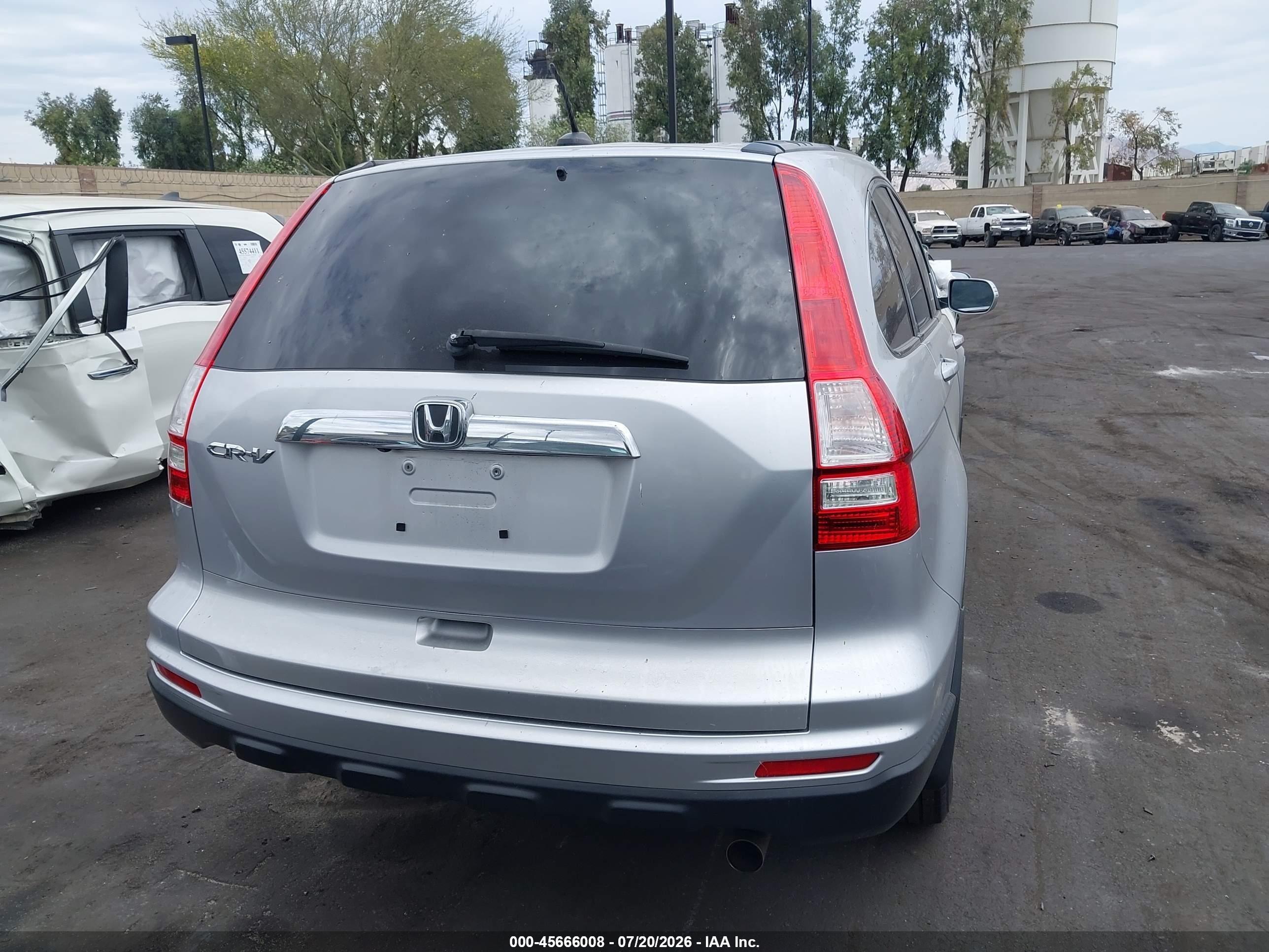 2011 Honda Cr-v Ex-l Silver vin: 5J6RE3H7XBL013233