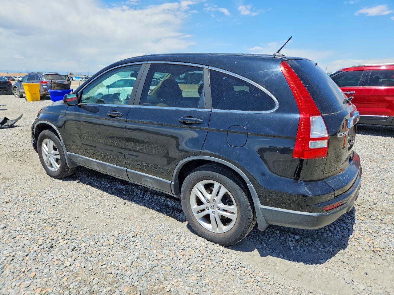 2011 Honda Cr-v Exl Black vin: 5J6RE3H7XBL031487