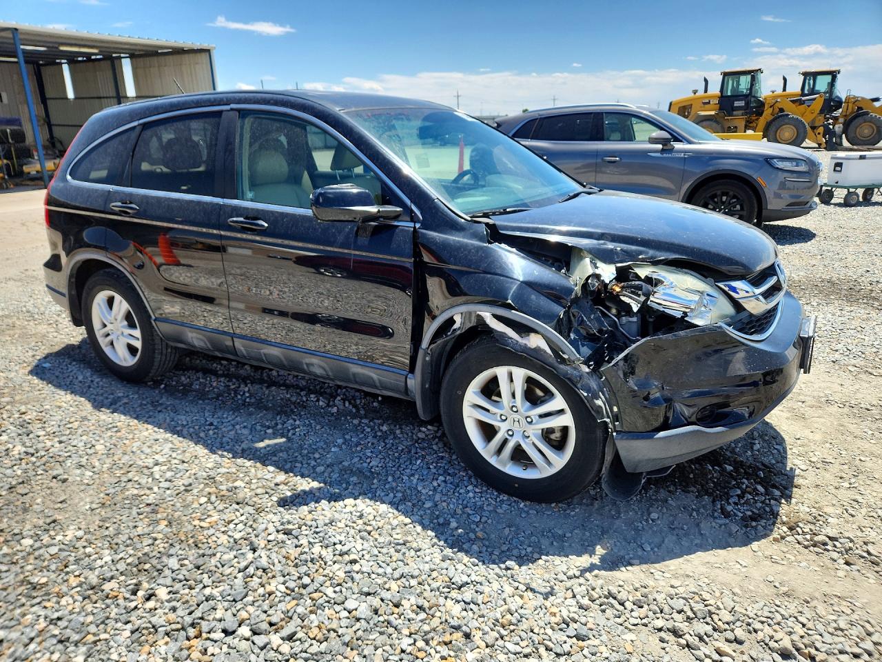 2011 Honda Cr-v Exl Black vin: 5J6RE3H7XBL031487