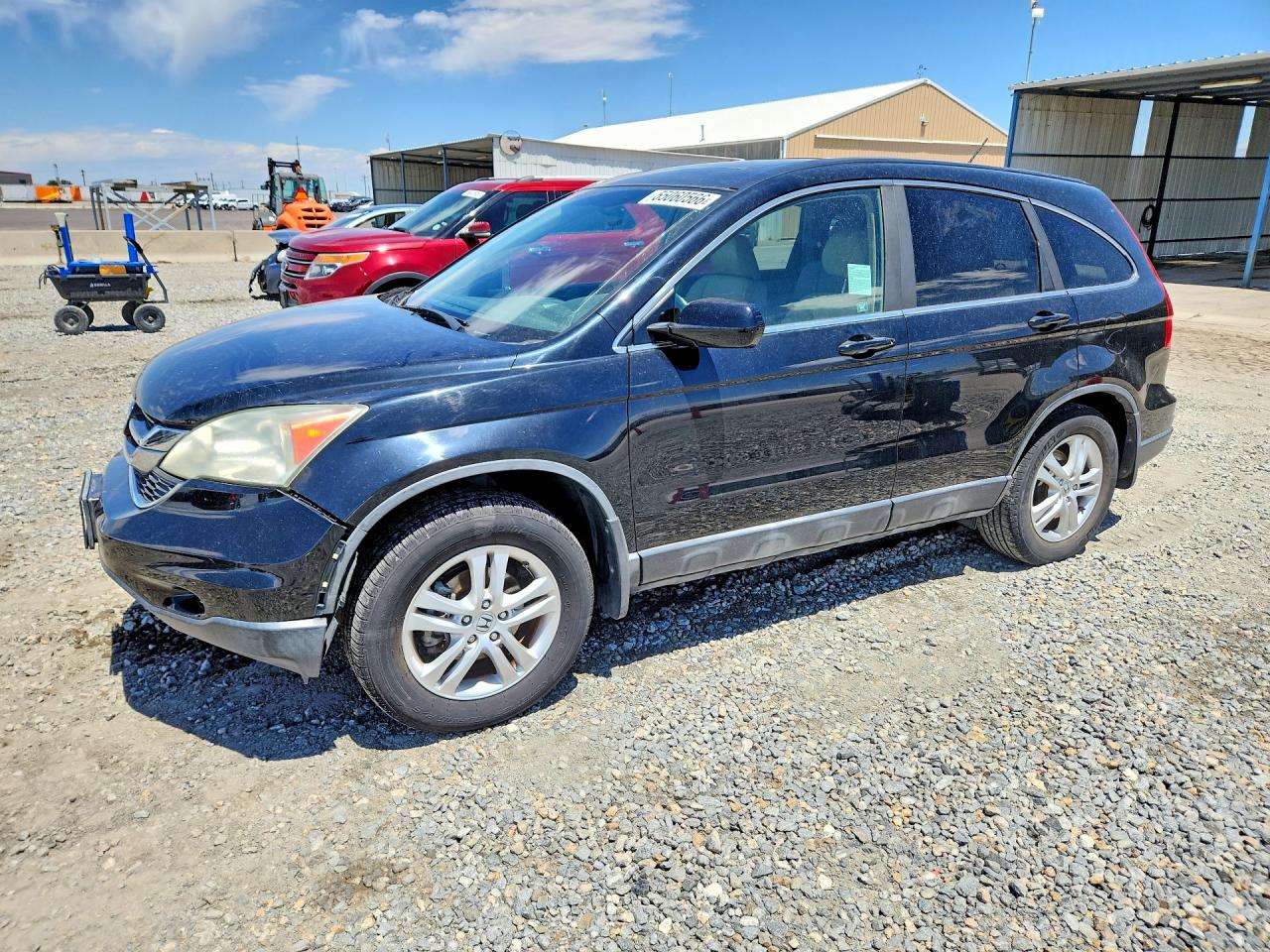 2011 Honda Cr-v Exl Black vin: 5J6RE3H7XBL031487