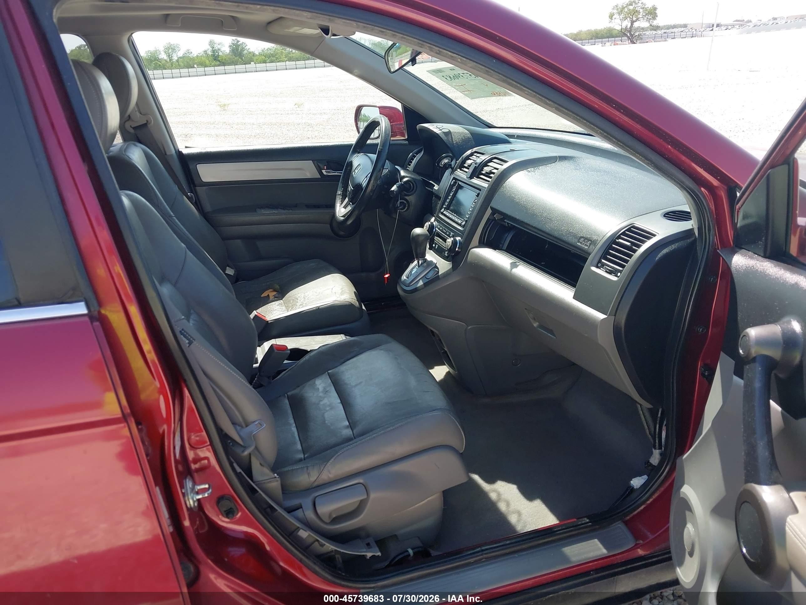 2011 Honda Cr-v Ex-l Maroon vin: 5J6RE3H7XBL046202