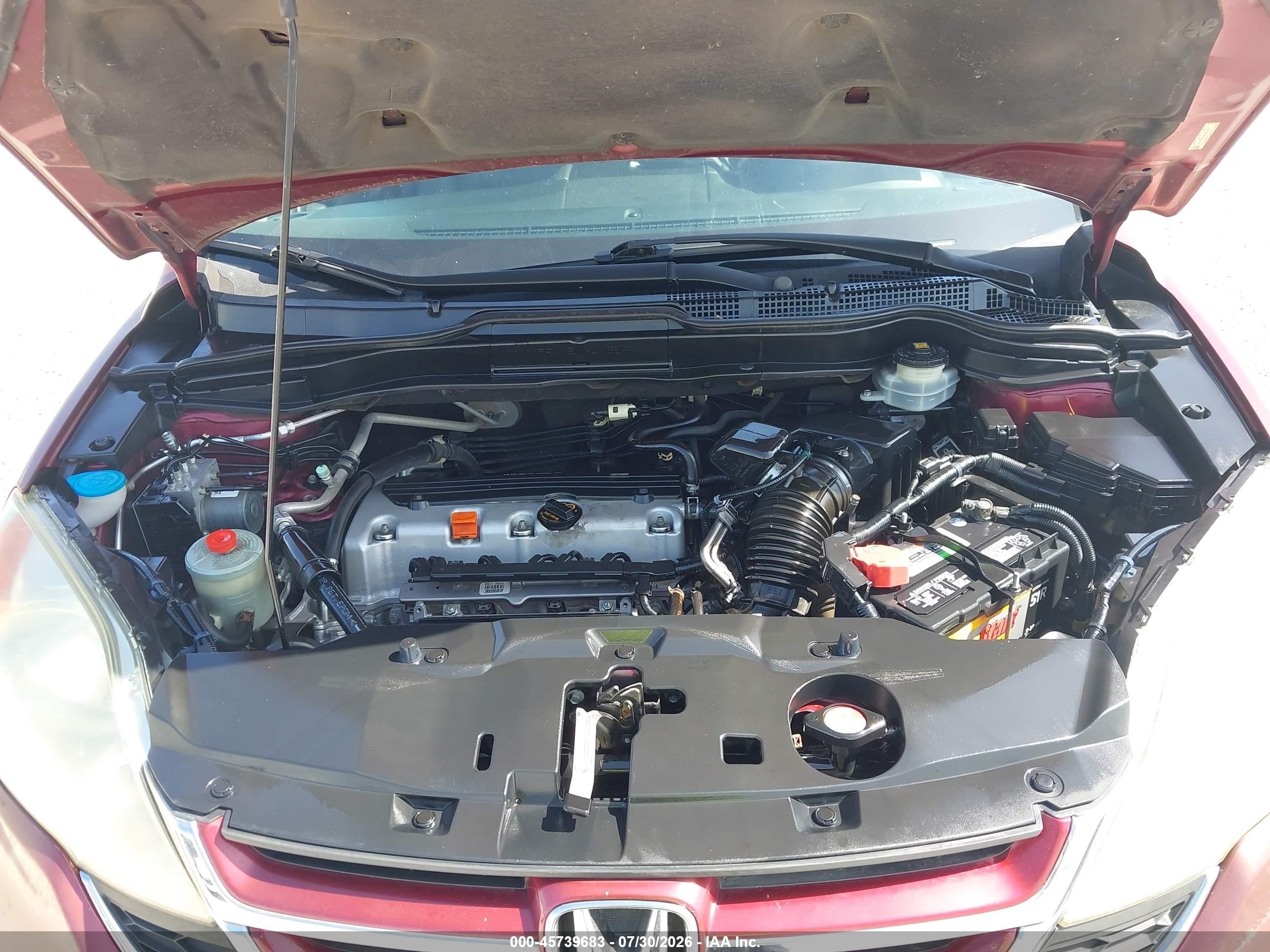 2011 Honda Cr-v Ex-l Maroon vin: 5J6RE3H7XBL046202