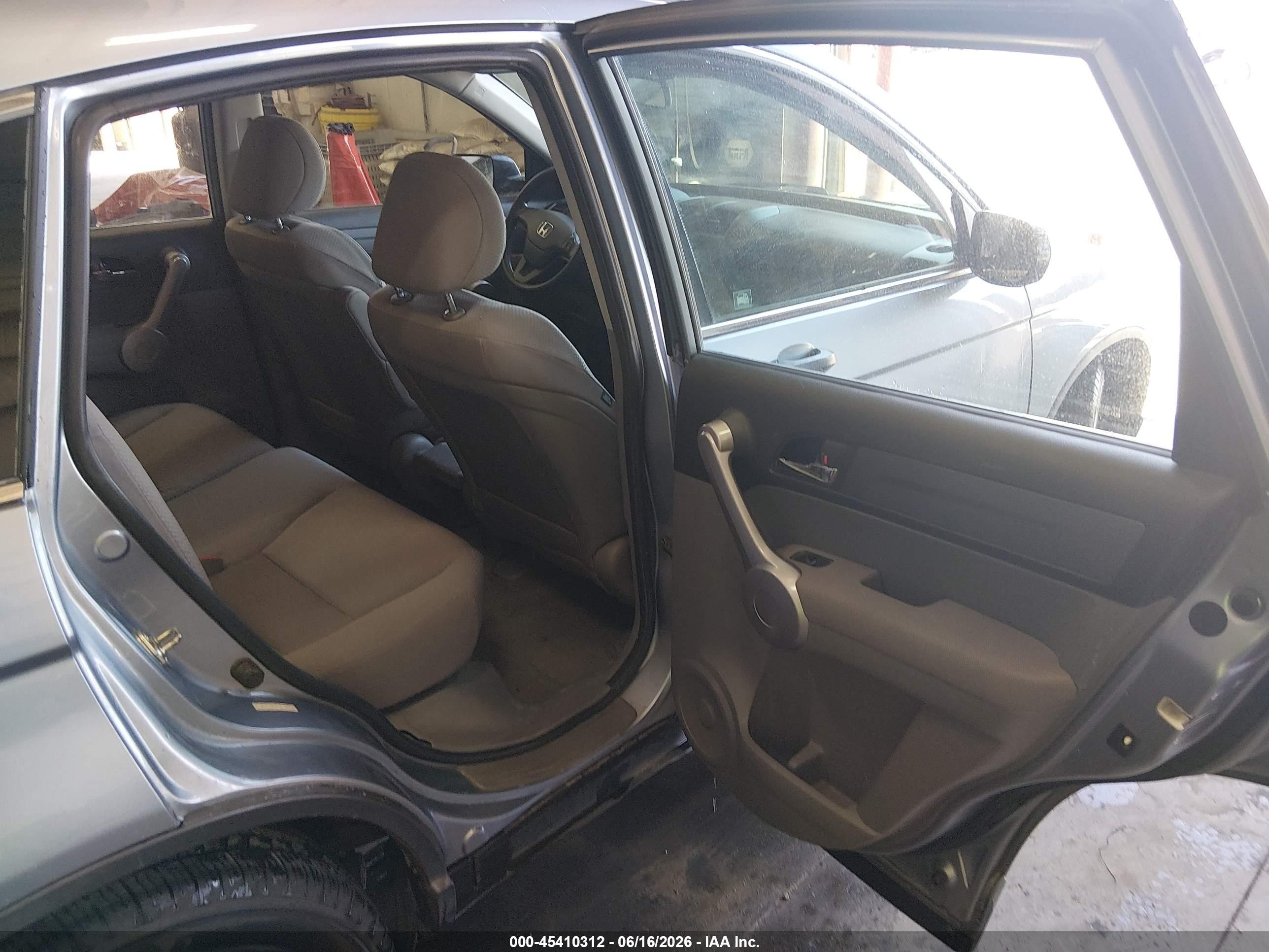 2007 Honda Cr-v Lx Gray vin: 5J6RE48307L013381