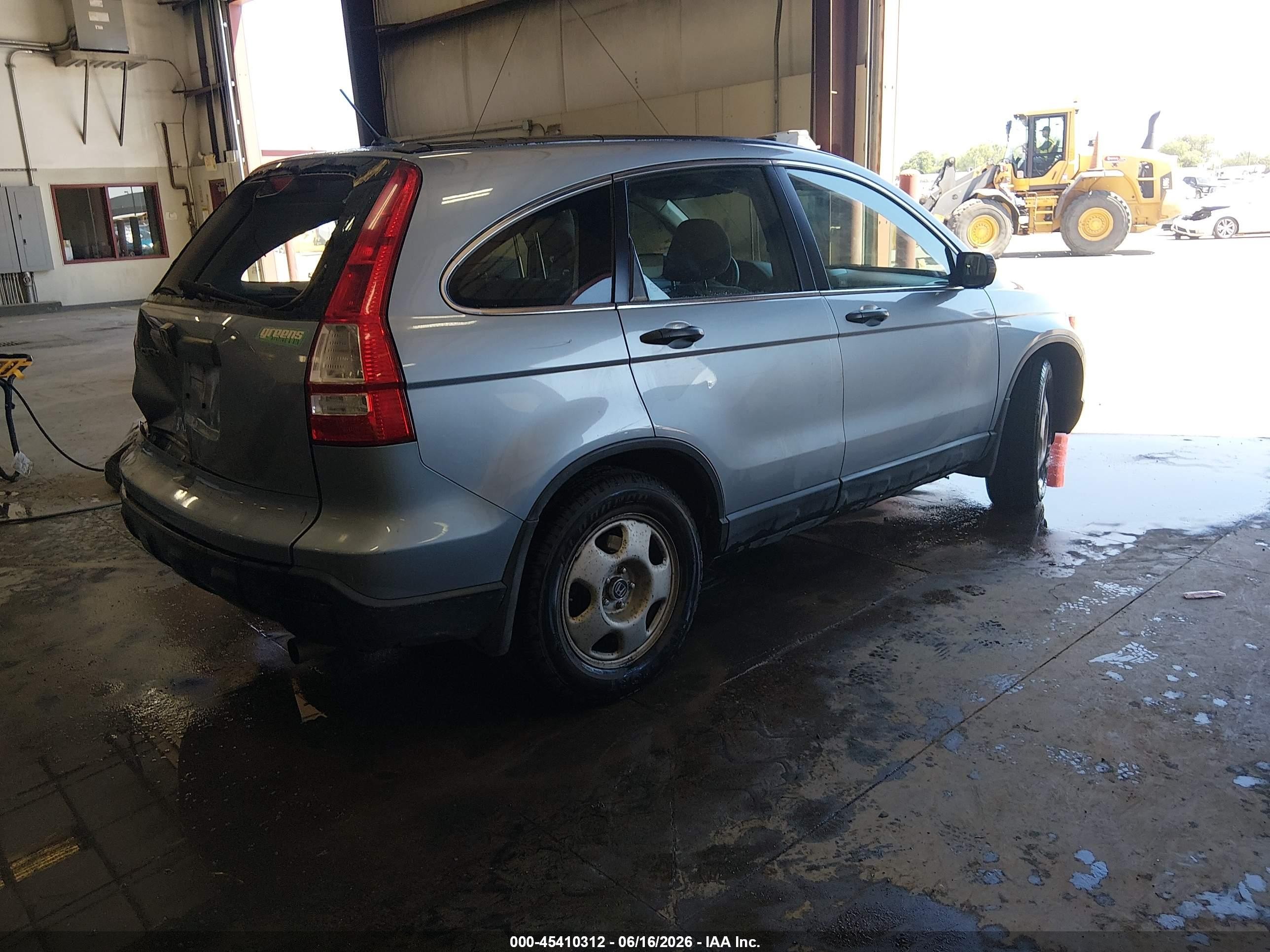 2007 Honda Cr-v Lx Gray vin: 5J6RE48307L013381