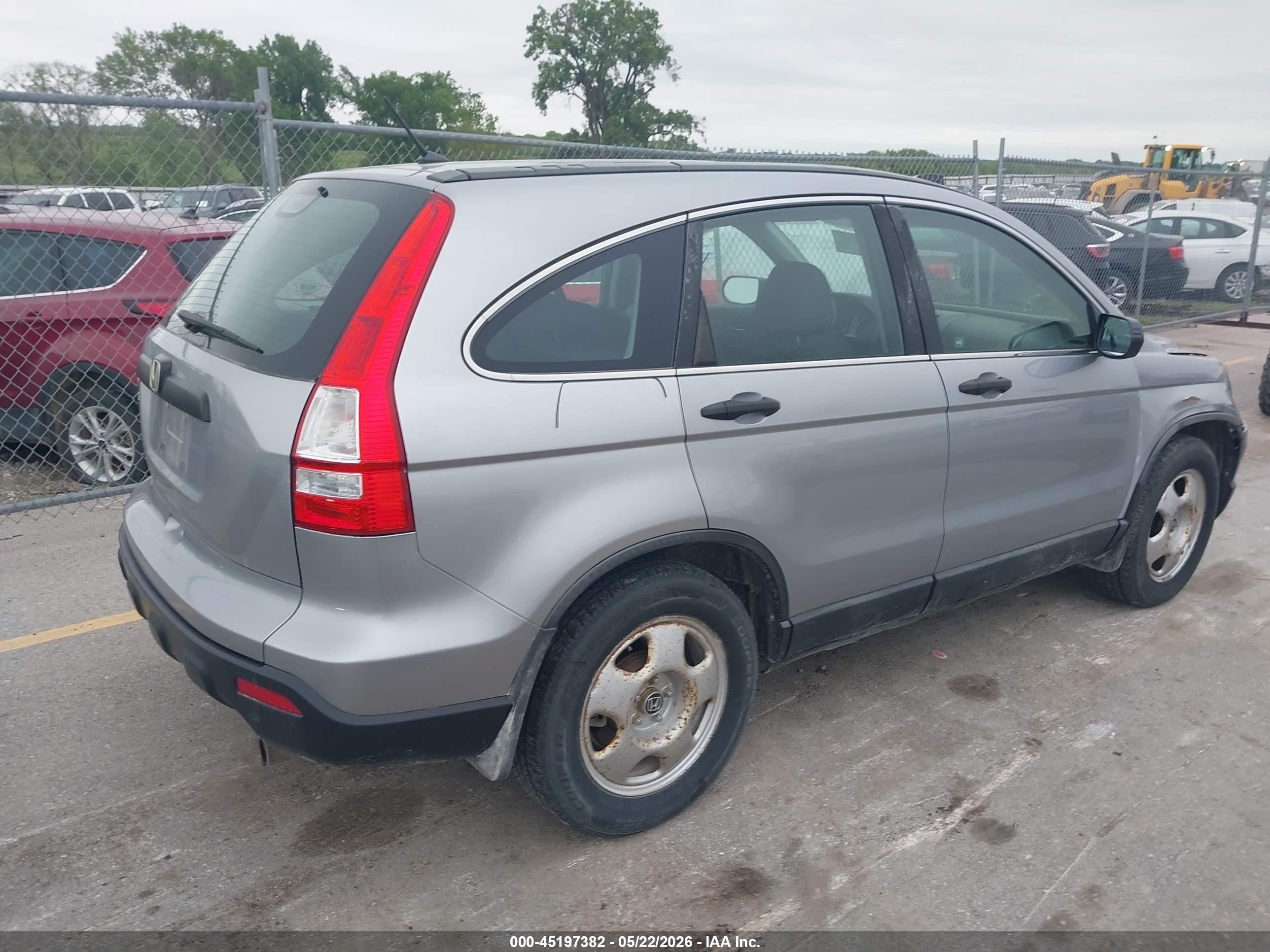 2008 Honda Cr-v Lx Silver vin: 5J6RE48308L017352