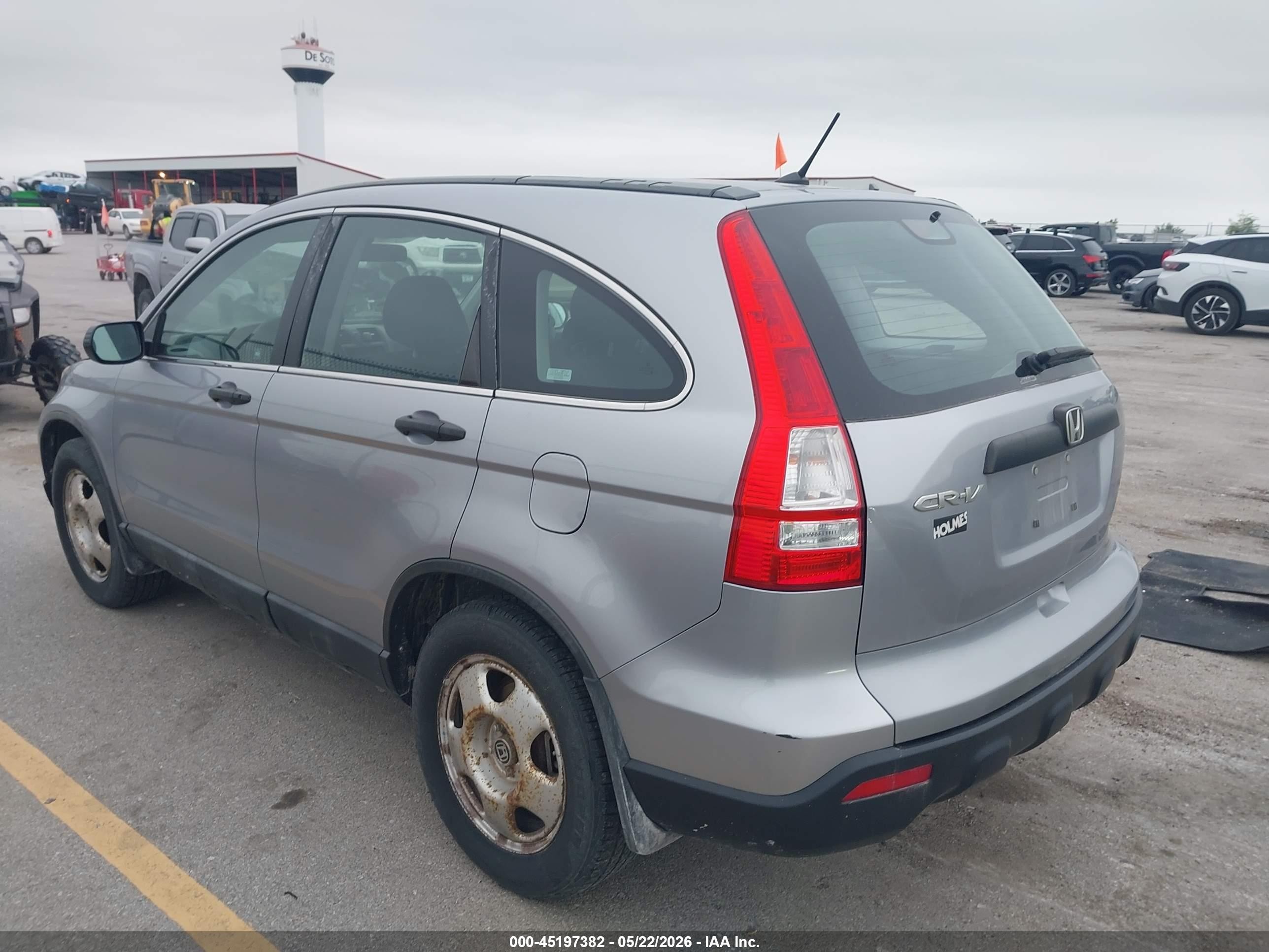 2008 Honda Cr-v Lx Silver vin: 5J6RE48308L017352