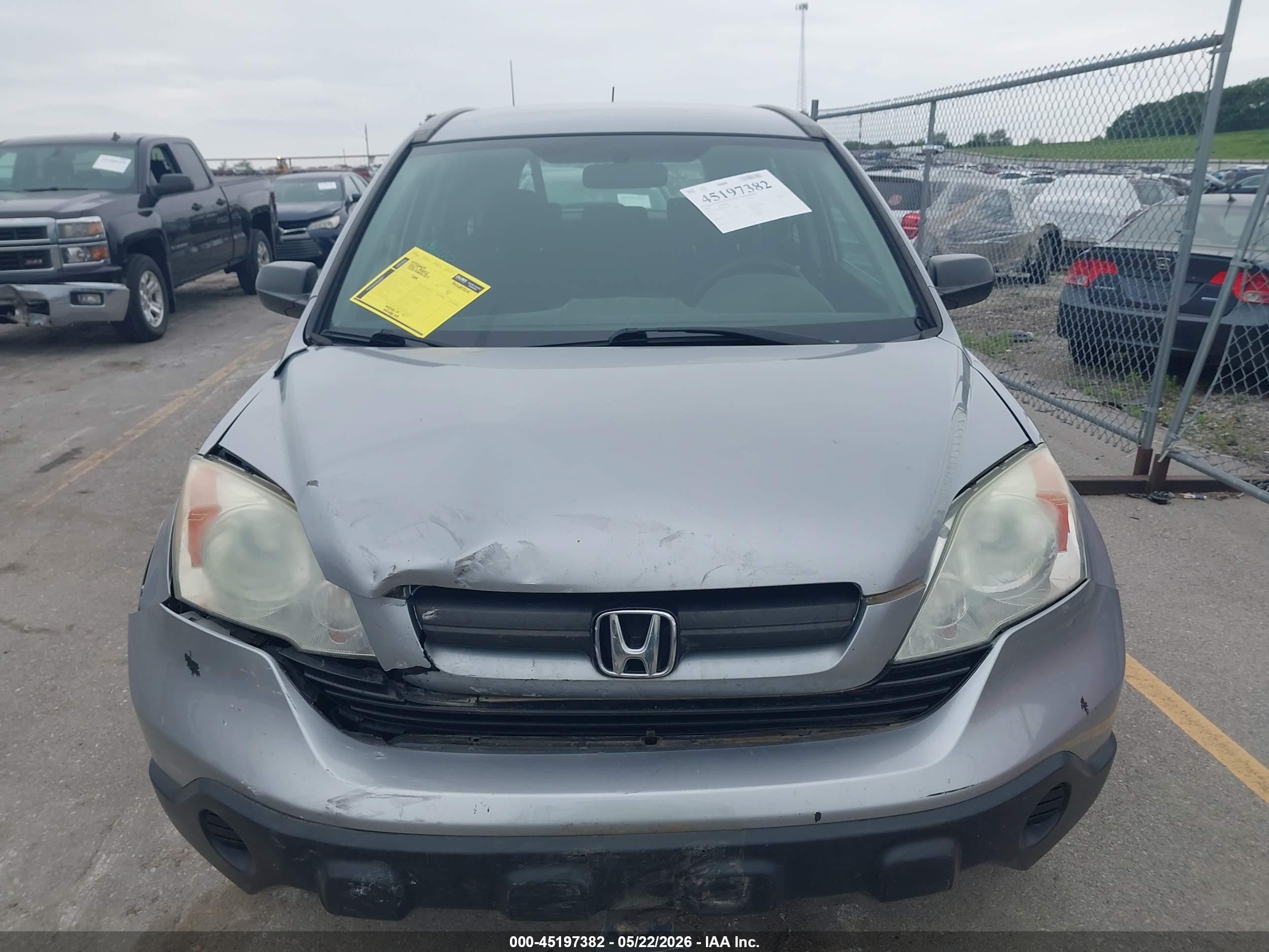 2008 Honda Cr-v Lx Silver vin: 5J6RE48308L017352