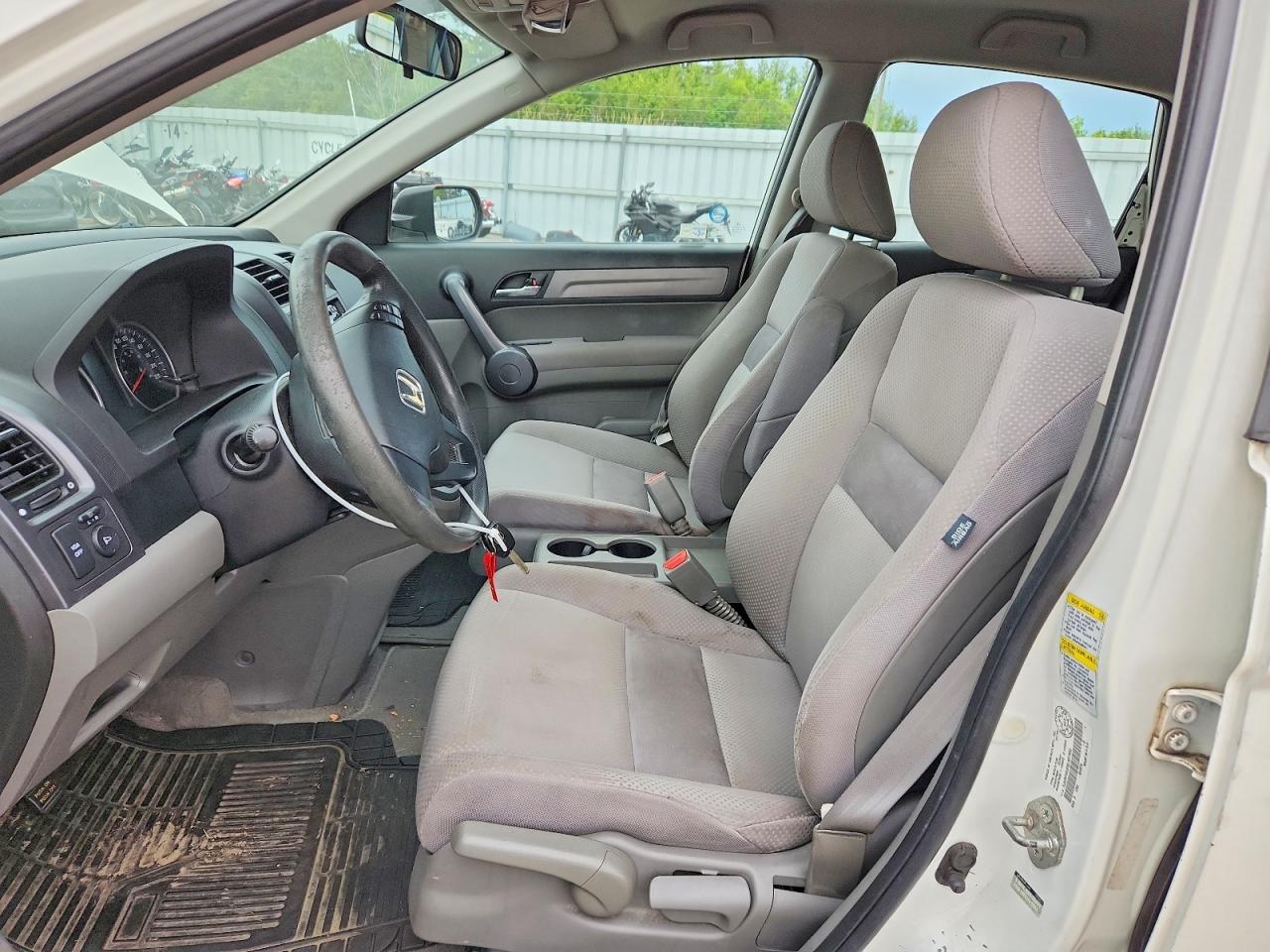 2008 Honda Cr-v Lx White vin: 5J6RE48308L807802